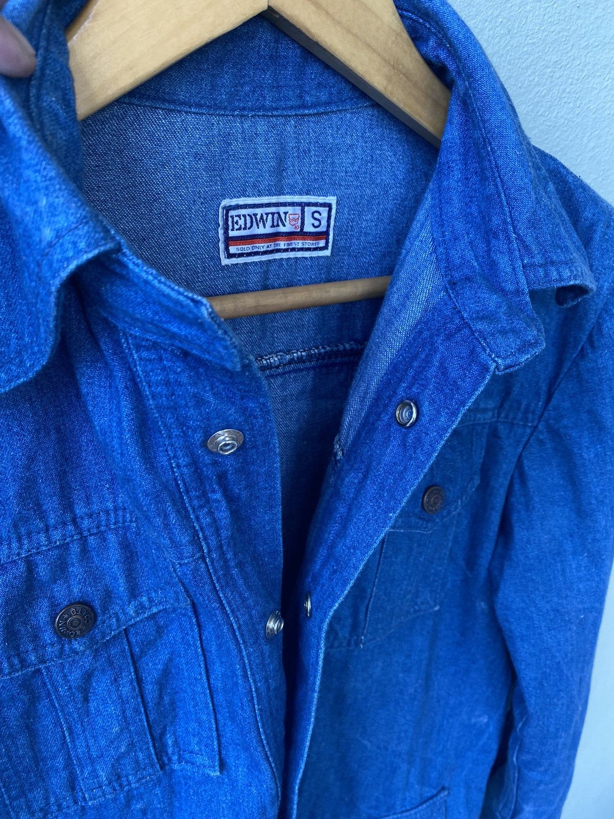 Edwin × Vintage VINTAGE EDWIN DENIME JACKET Size US S / EU 44-46 / 1 - 7 Thumbnail