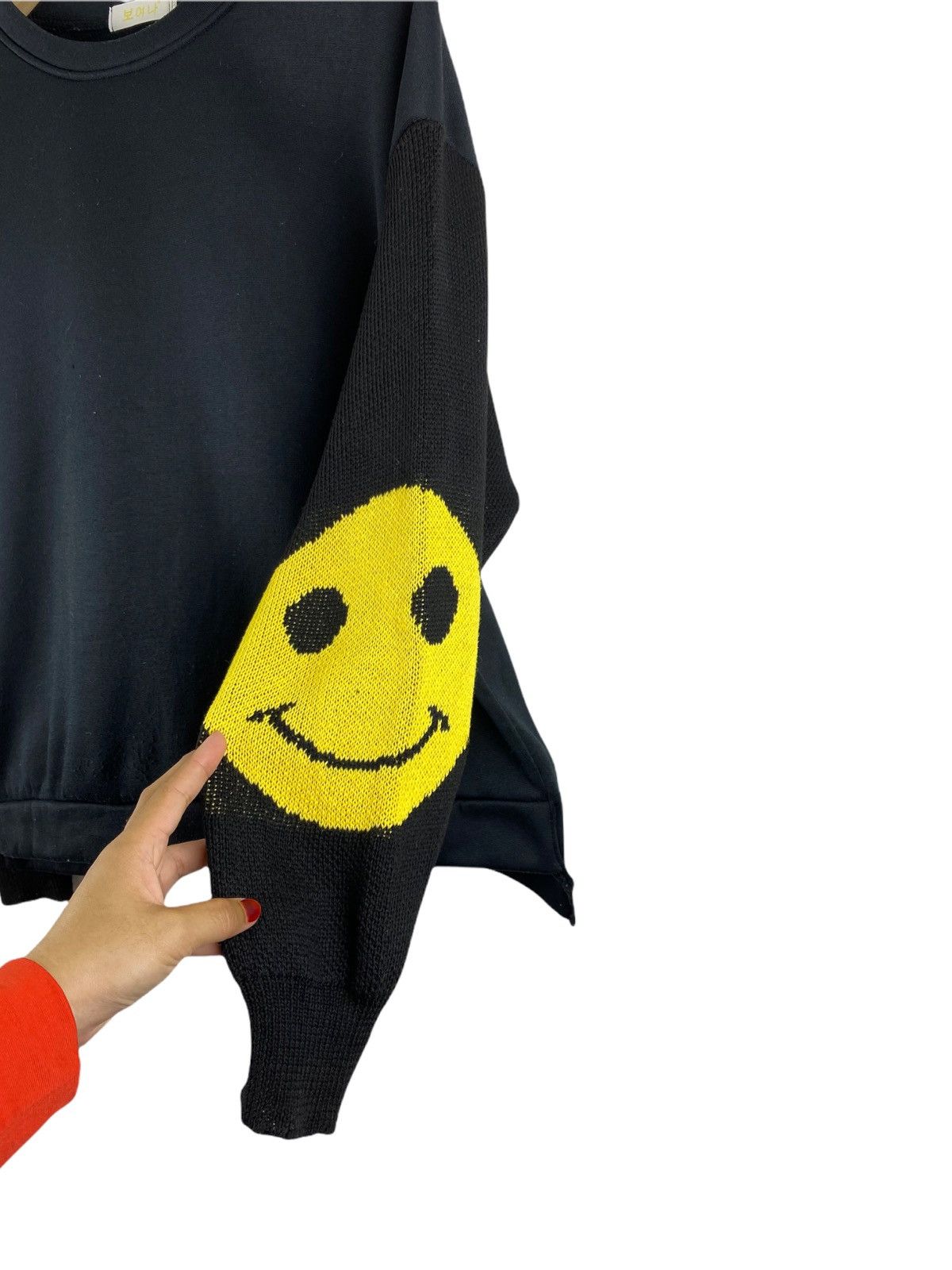 Japanese Brand SMILE LOGO DESIGN SWEATER Size US XXL / EU 58 / 5 - 4 Thumbnail