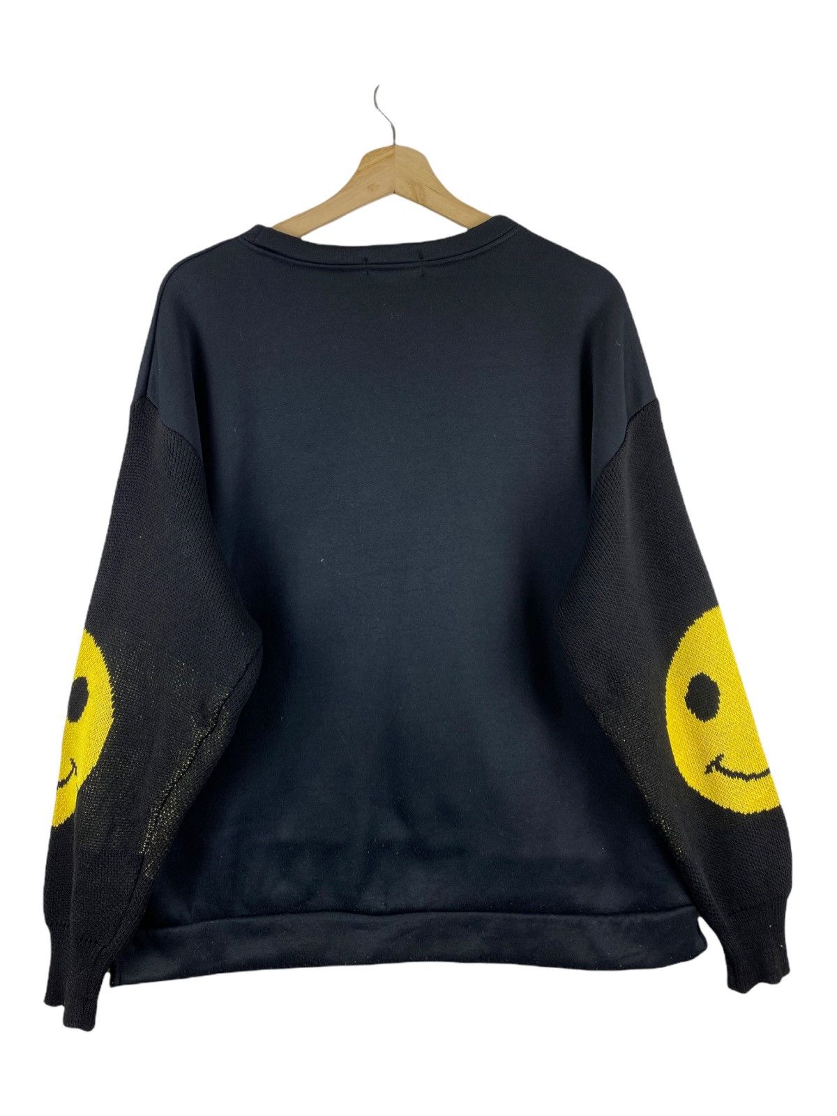 Japanese Brand SMILE LOGO DESIGN SWEATER Size US XXL / EU 58 / 5 - 5 Thumbnail