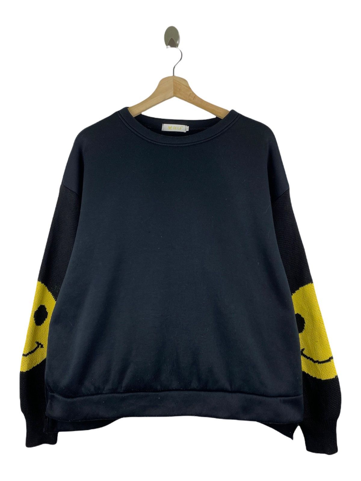 image of Kapital Smile Logo Design Sweater, Men's (Size 2XL)
