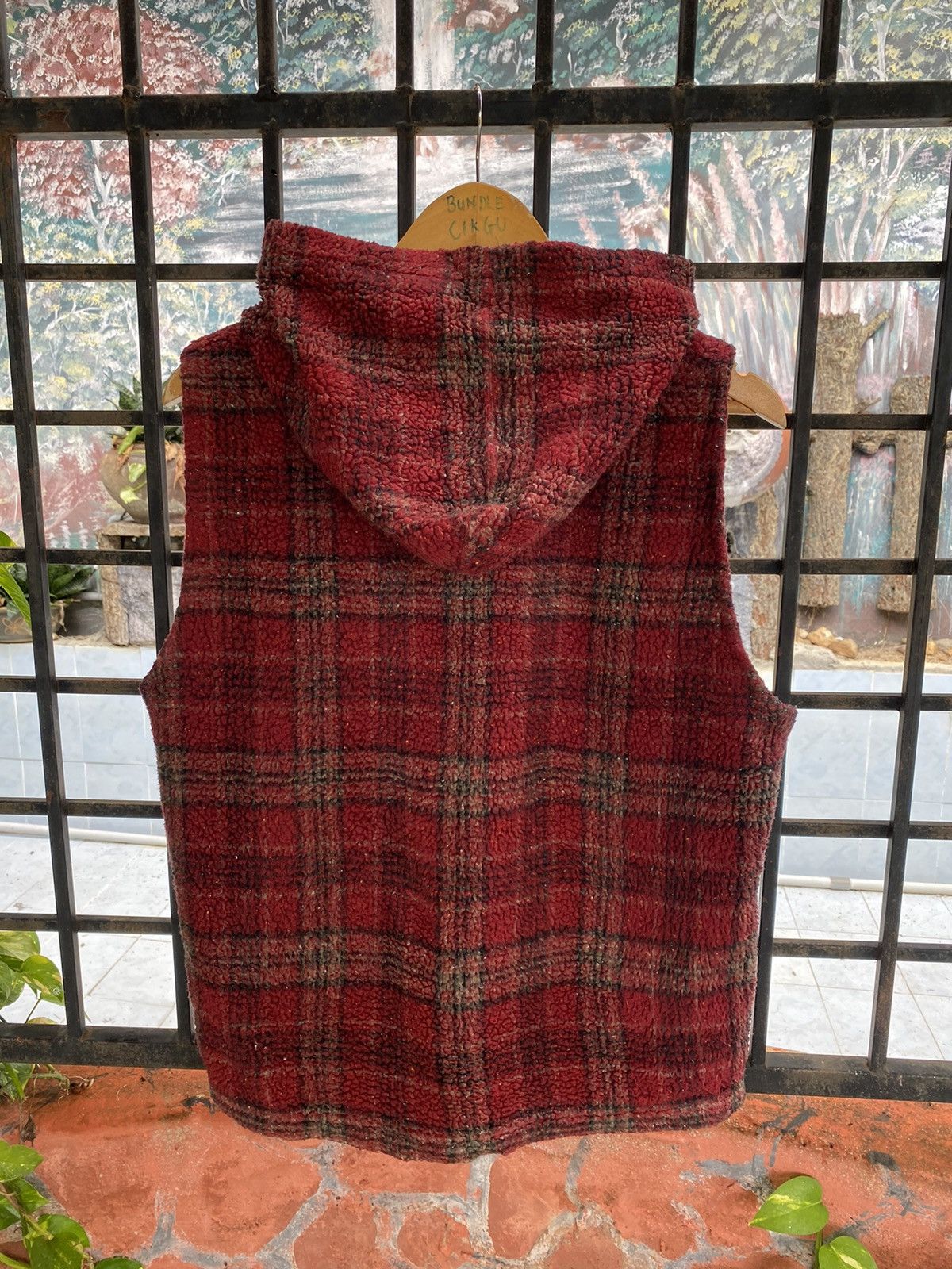 Woolrich Woolen Mills WOOLRICH RUGGED OUTDOORWEAR FLEECE VEST HODDIES Size US S / EU 44-46 / 1 - 5 Thumbnail