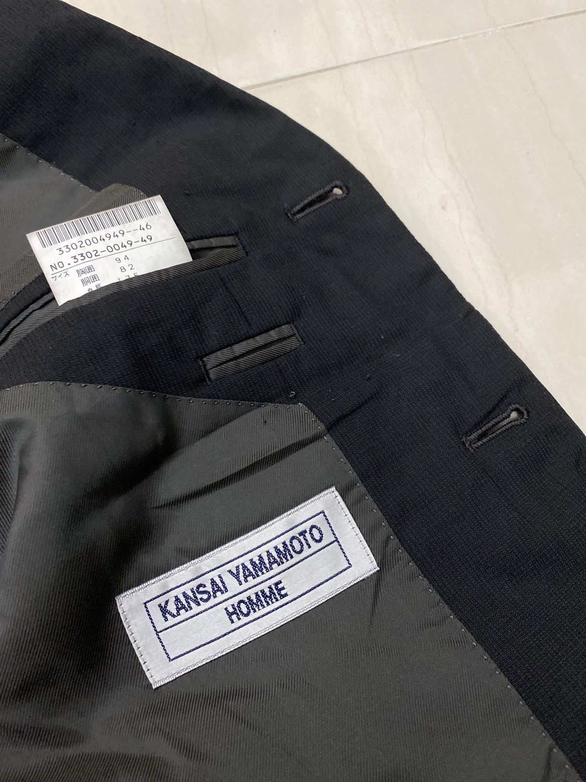 Kansai Yamamoto VINTAGE KANSAI YAMAMOTO HOMME MEN’S BLAZER Size US M / EU 48-50 / 2 - 7 Thumbnail