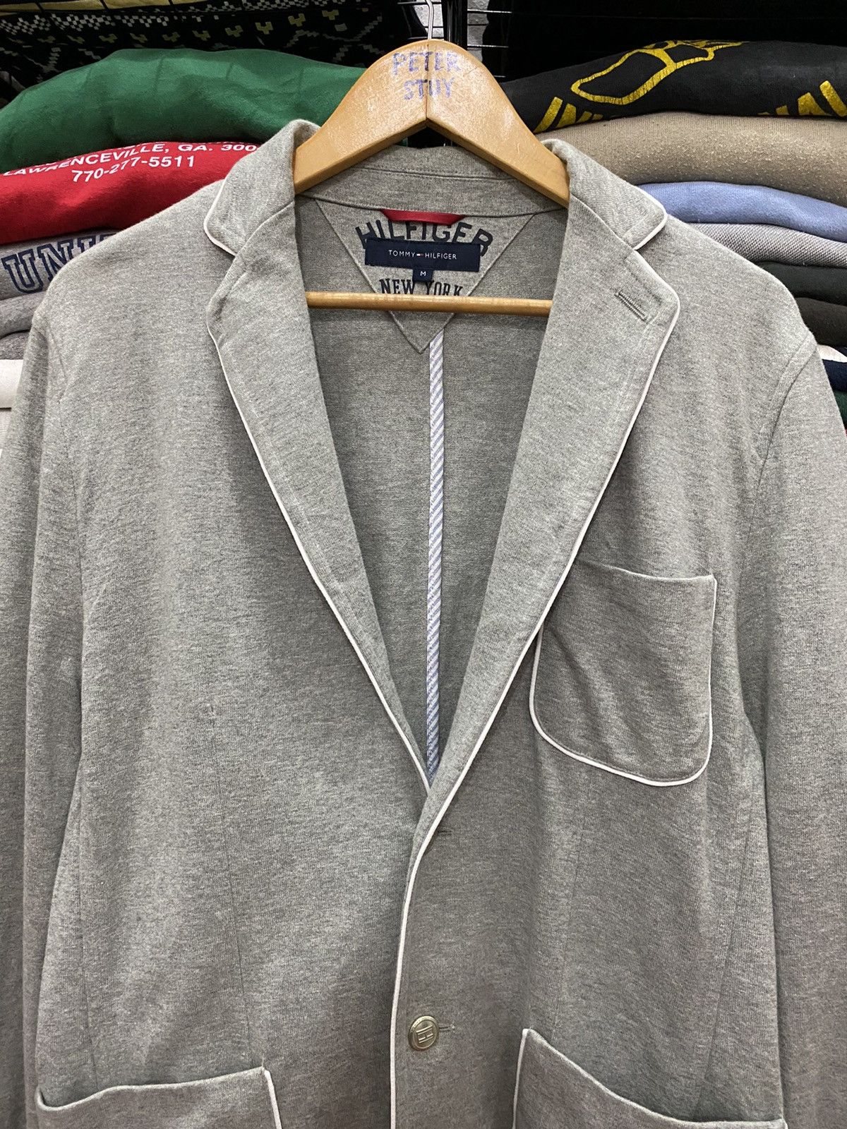 Tommy Hilfiger TOMMY HILFIGER COTTON JACKET Size US M / EU 48-50 / 2 - 2 Thumbnail