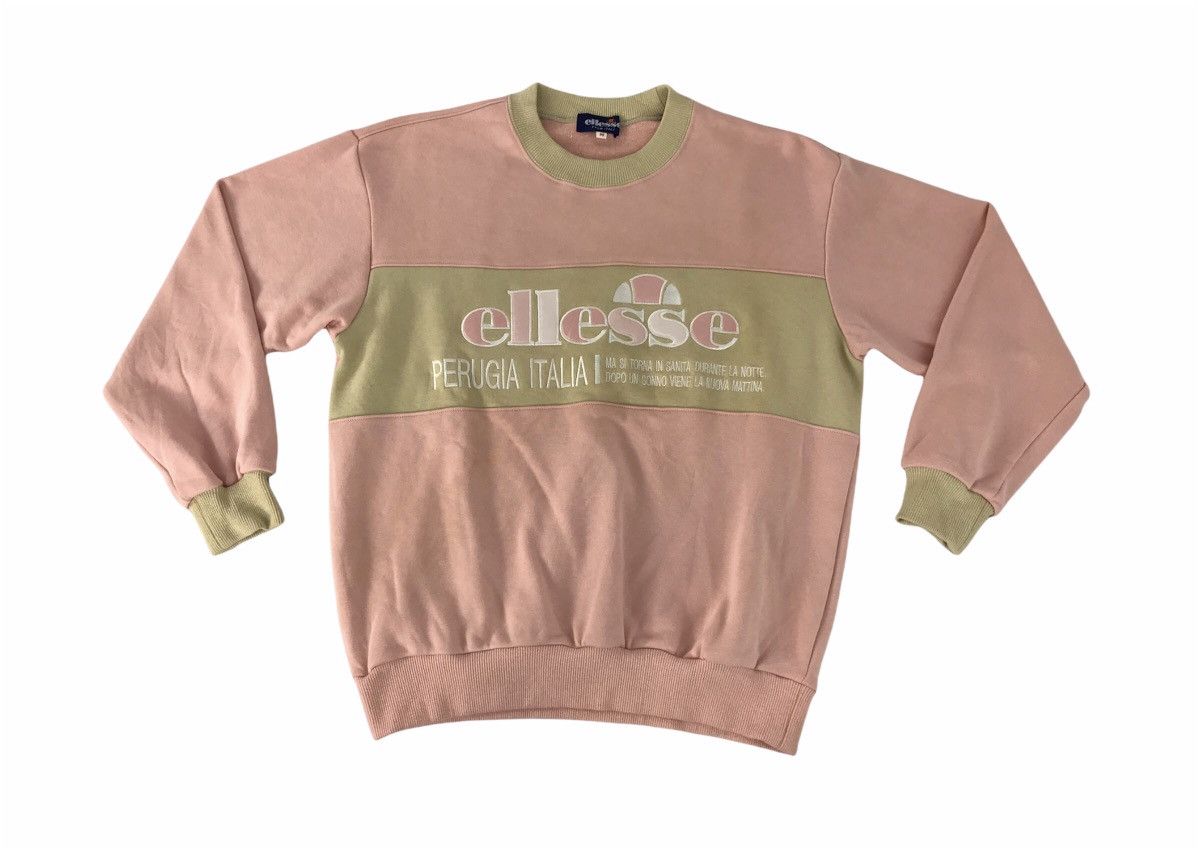 Ellesse × Vintage Ellesse Perugia From Italia Spell Out Colour Block K172j Size US S / EU 44-46 / 1 - 1 Thumbnail