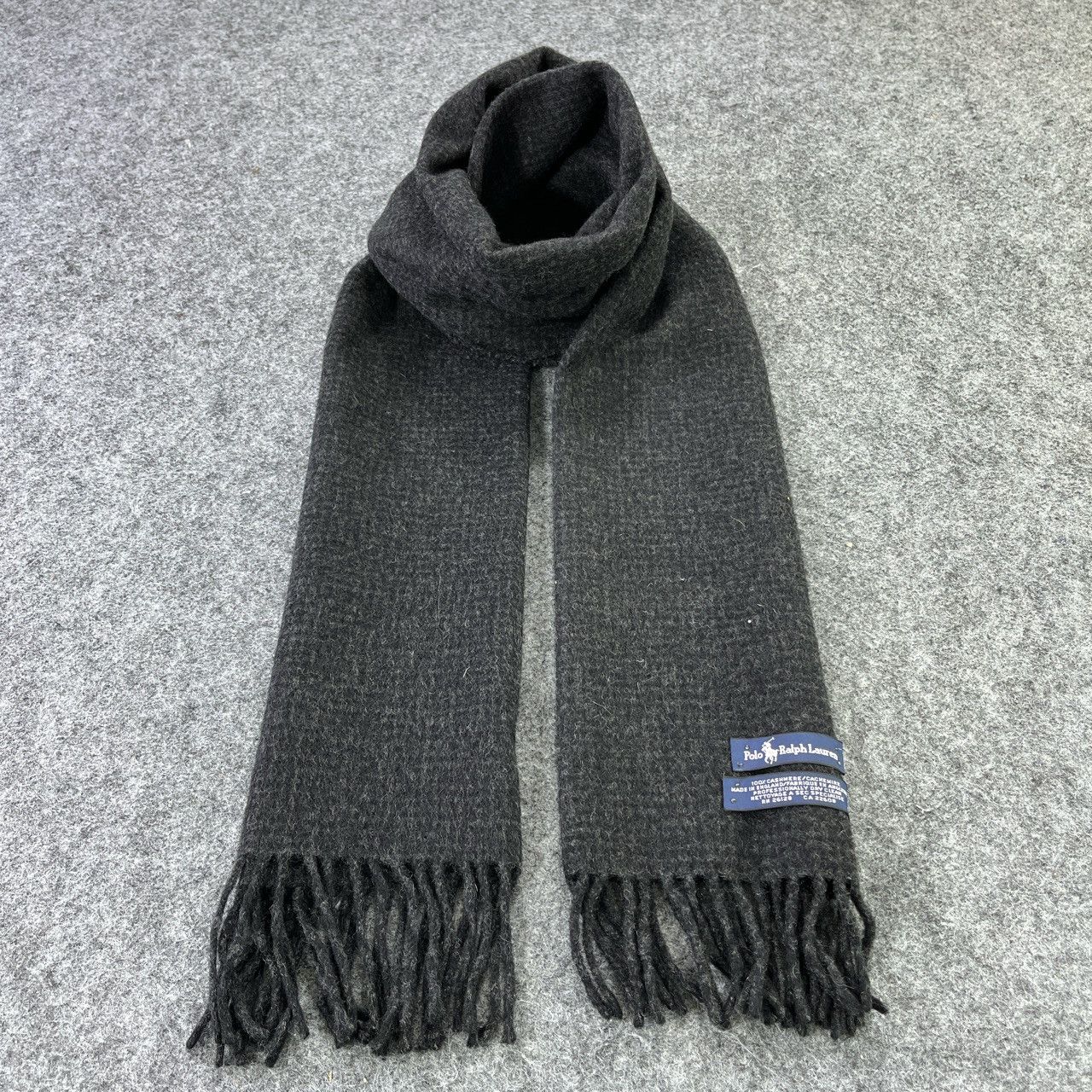 Polo Ralph Lauren × Vintage POLO RALPH LAUREN SCARVES / MUFFLER / NECKWEAR T544 Size ONE SIZE - 1 Thumbnail