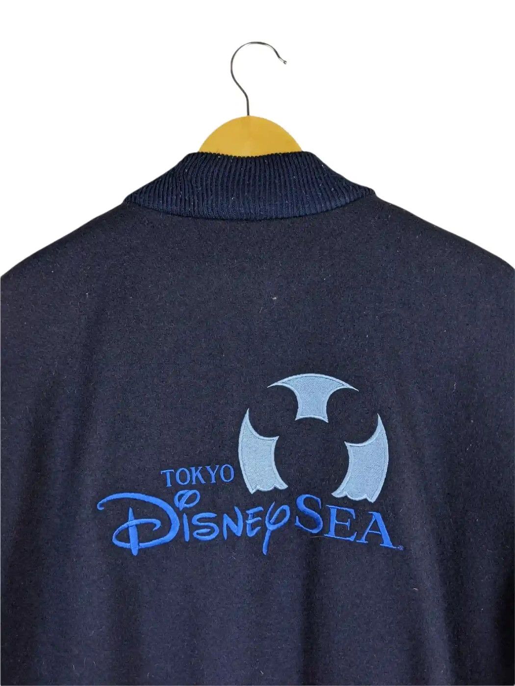 Disney Vtg Disney Varsity Jacket Bombers Leather Outerwear Size US L / EU 52-54 / 3 - 7 Thumbnail