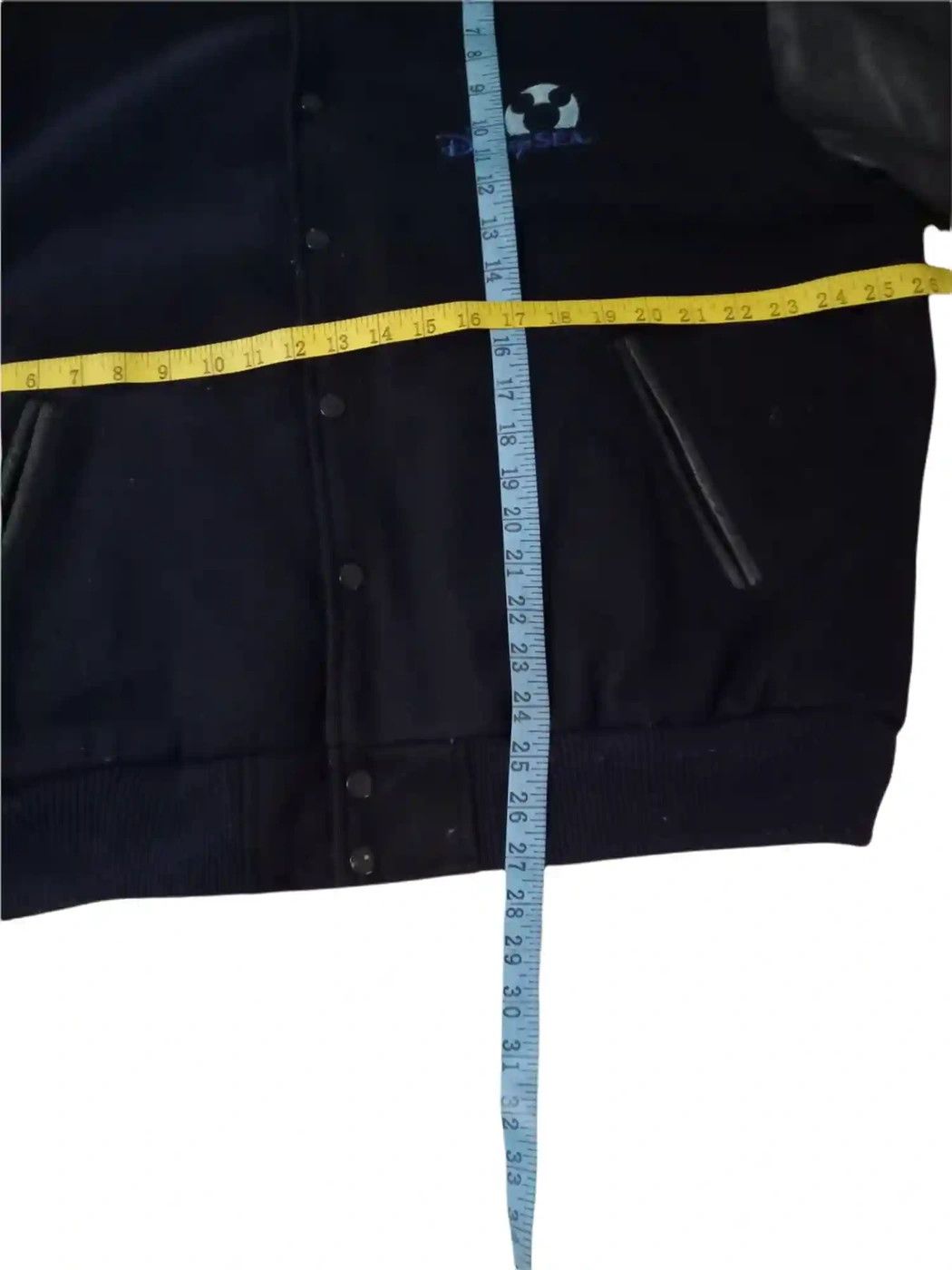 Disney Vtg Disney Varsity Jacket Bombers Leather Outerwear Size US L / EU 52-54 / 3 - 12 Thumbnail