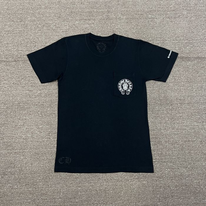 Chrome Hearts Chrome Hearts Flag Triple Cross Logo Tee | Grailed