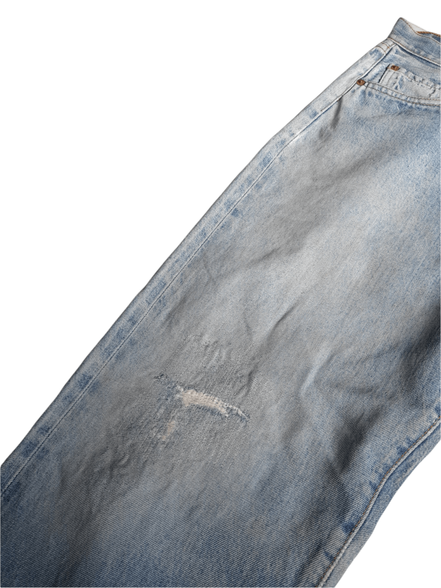Levi's × Vintage 80/90s LEVIS 501 BIG E SELVEDGE DENIM USA (D587) Size US 32 / EU 48 - 12 Thumbnail