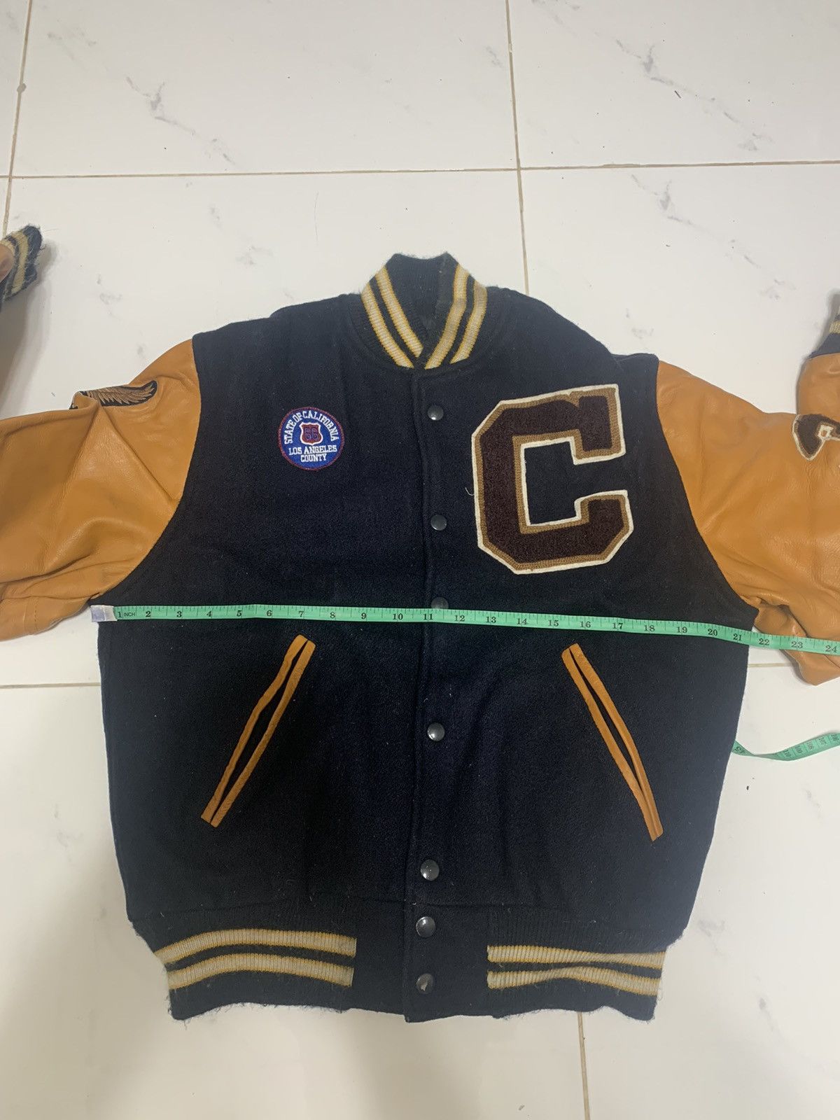 Other Vtg Hatchers Harley Davidson Patches Leather Varsity Jacket Size US M / EU 48-50 / 2 - 14 Thumbnail