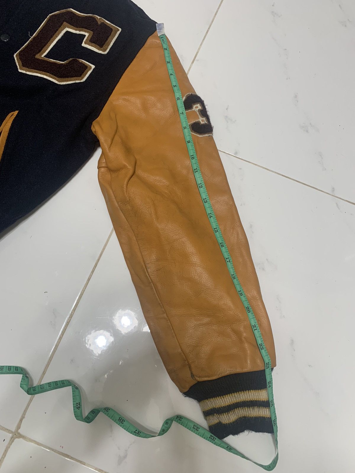 Other Vtg Hatchers Harley Davidson Patches Leather Varsity Jacket Size US M / EU 48-50 / 2 - 16 Thumbnail