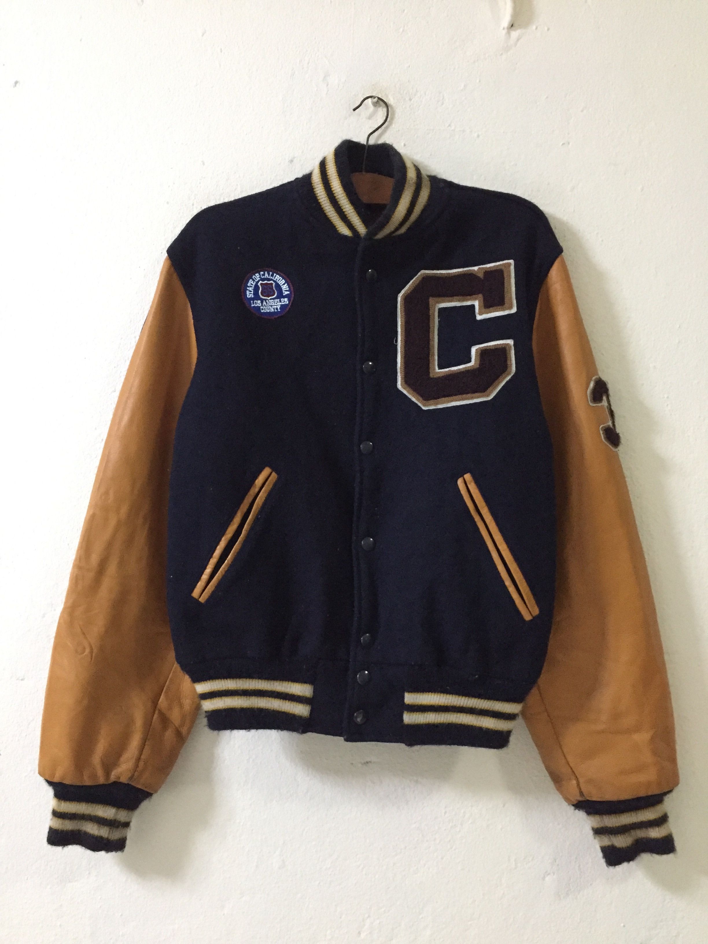 Other Vtg Hatchers Harley Davidson Patches Leather Varsity Jacket Size US M / EU 48-50 / 2 - 1 Thumbnail