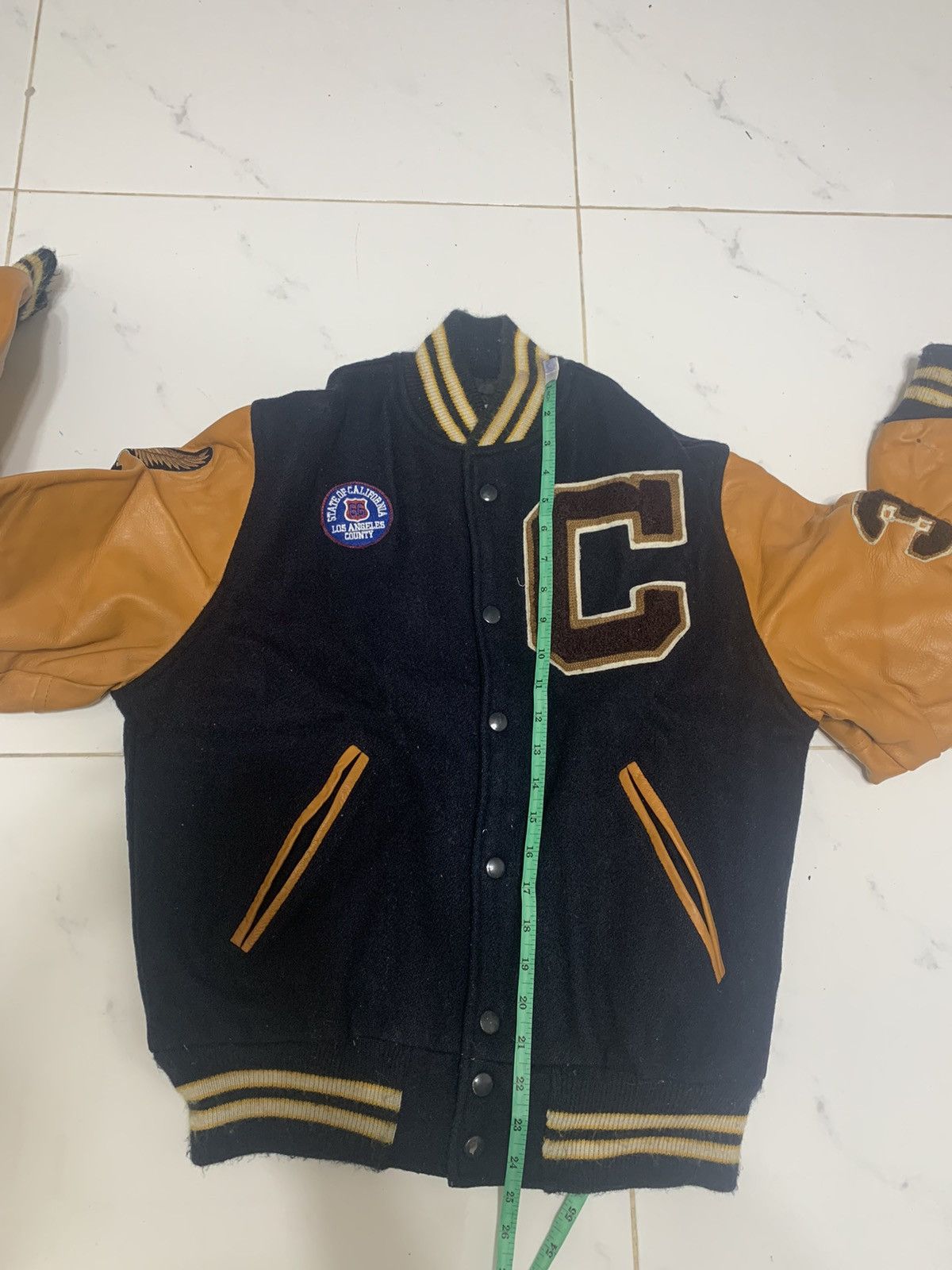 Other Vtg Hatchers Harley Davidson Patches Leather Varsity Jacket Size US M / EU 48-50 / 2 - 15 Thumbnail
