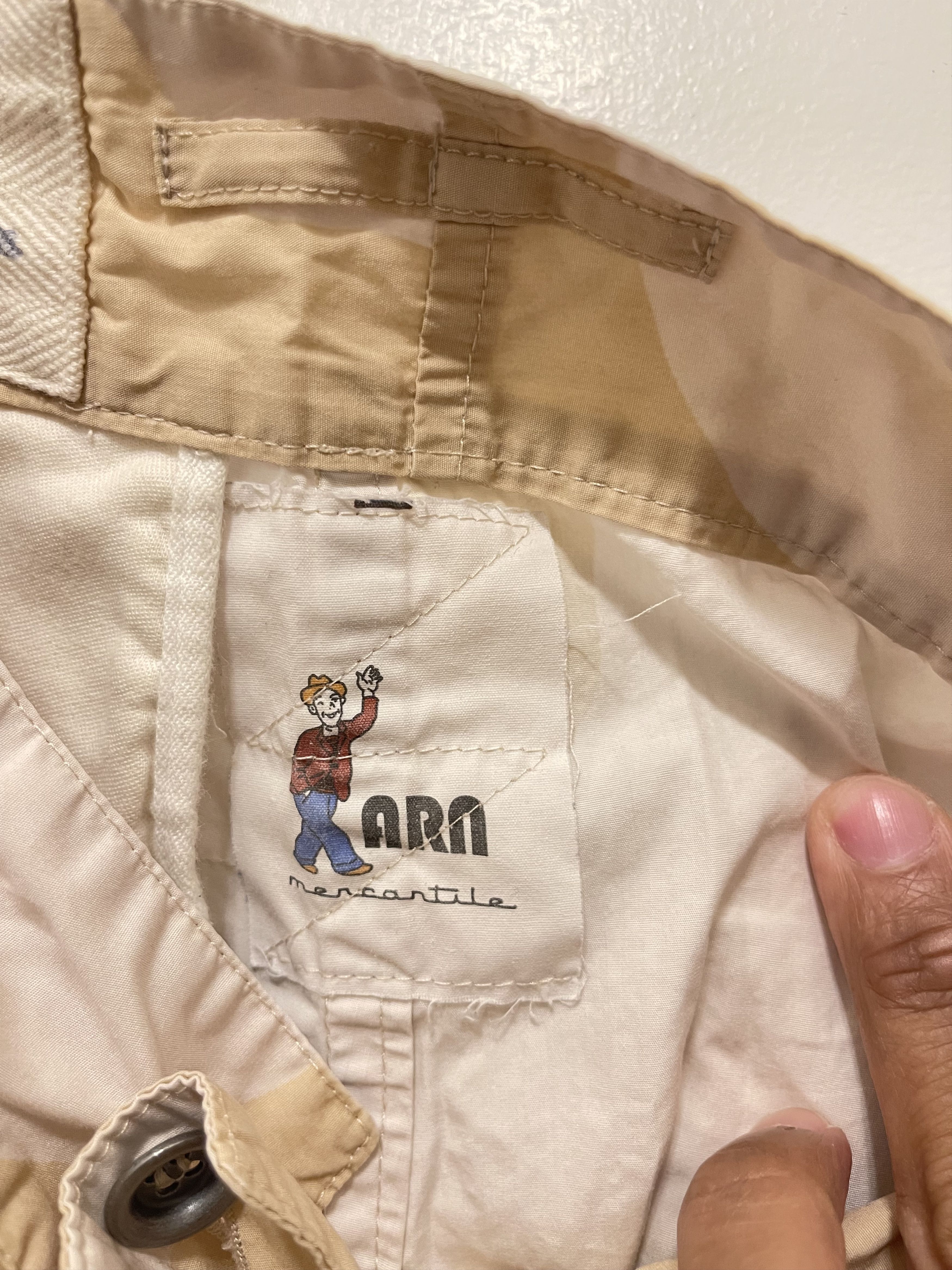 Other ARN Mercantile Sand Desert Camo Cargo Military Beige Shorts Size US 30 / EU 46 - 13 Thumbnail