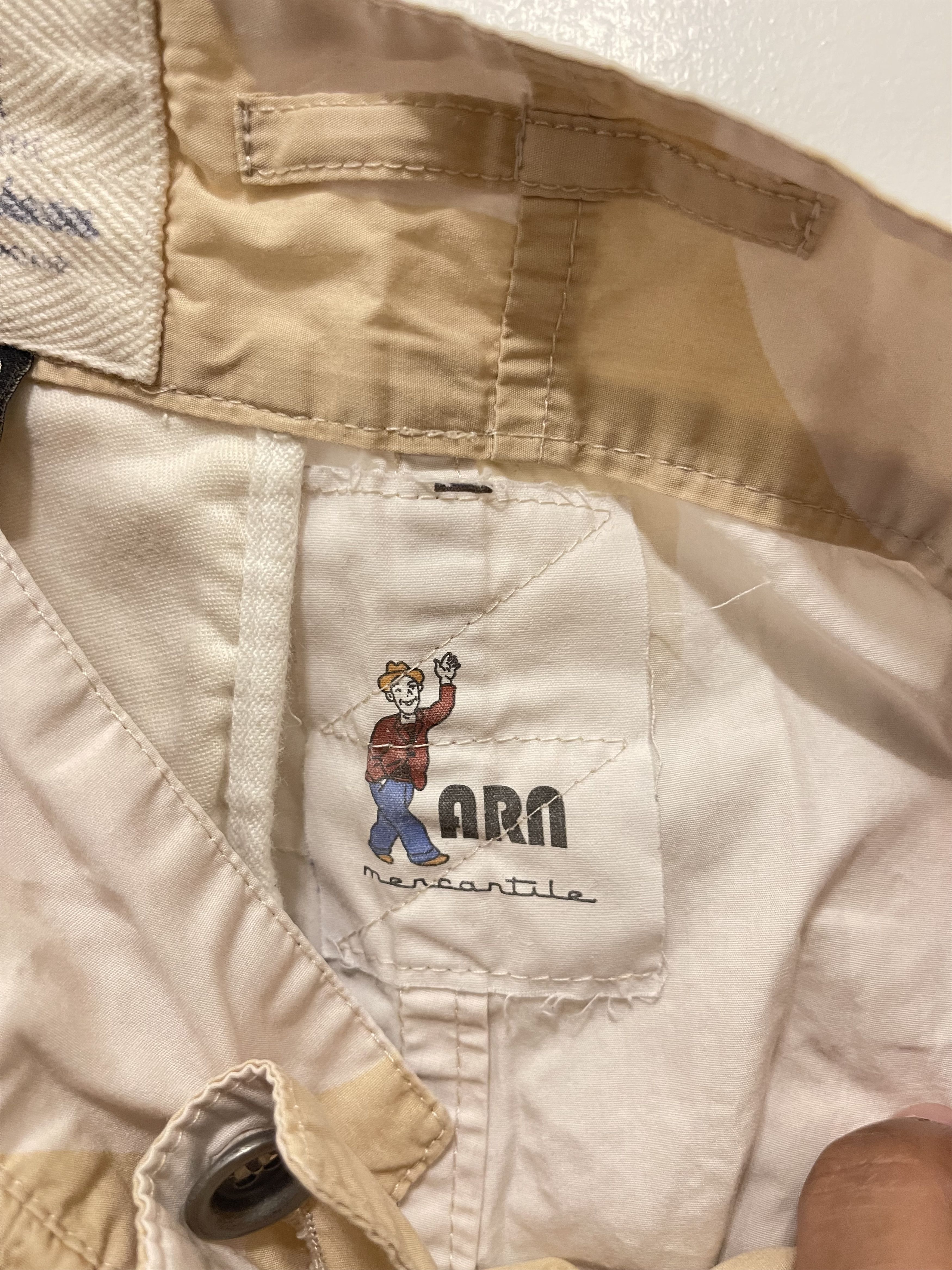 Other ARN Mercantile Sand Desert Camo Cargo Military Beige Shorts Size US 30 / EU 46 - 14 Thumbnail