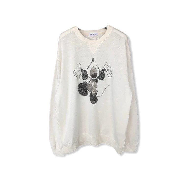 Japanese Brand × Mickey Mouse Vintage Mickey Mouse Cartoon Sweatshirt Size US L / EU 52-54 / 3 - 1 Thumbnail