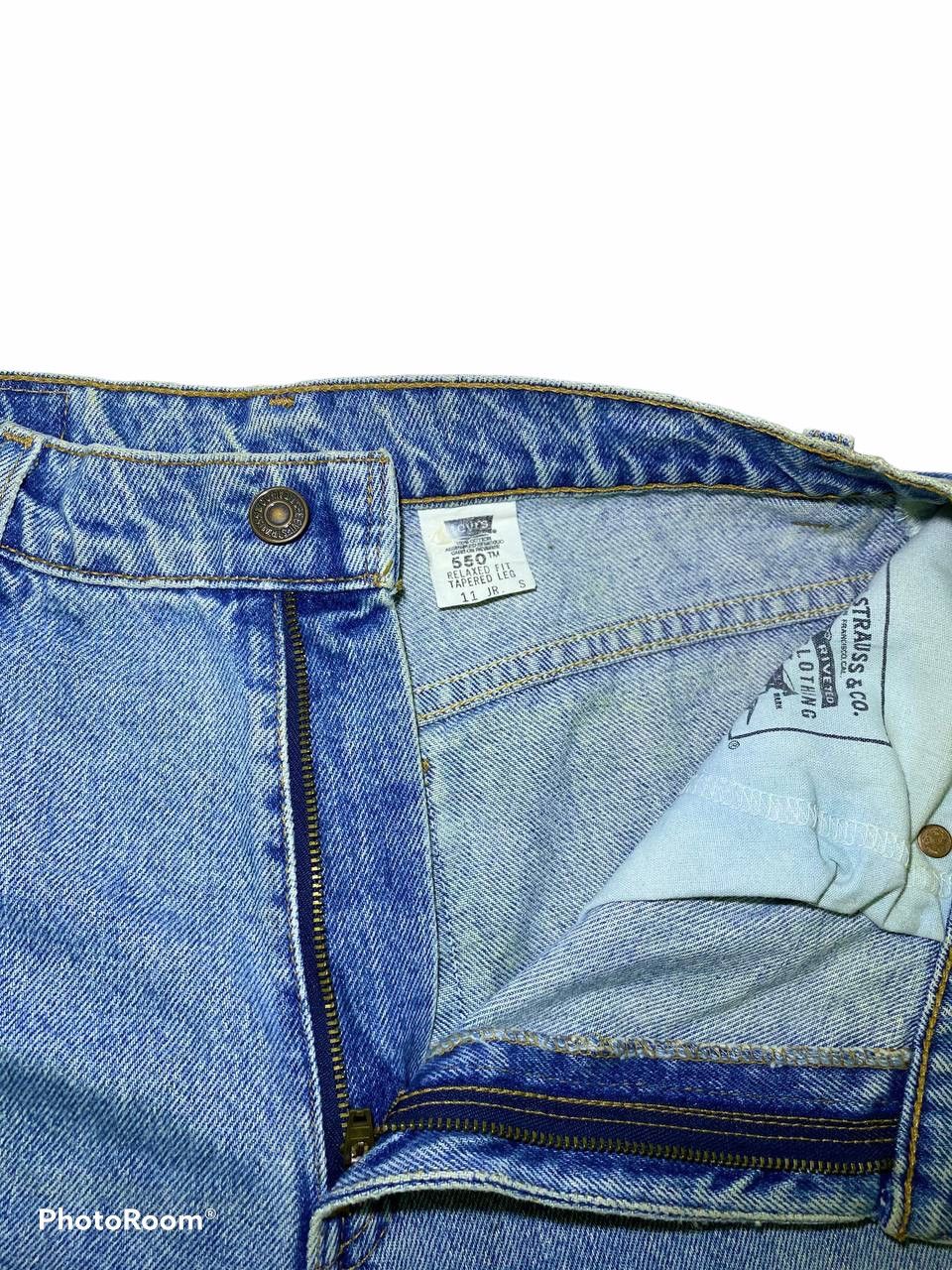Levi's Vintage levis 550 faded jeans denim Size US 32 / EU 48 - 4 Thumbnail