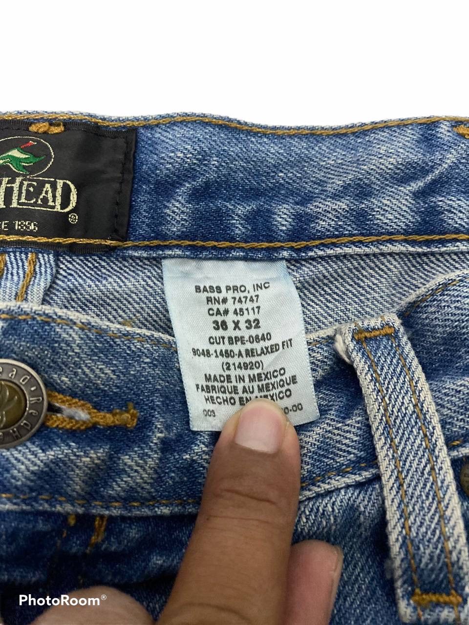Redhead Vintage redhead denim jeans by bass pro inc Size US 37 - 5 Thumbnail