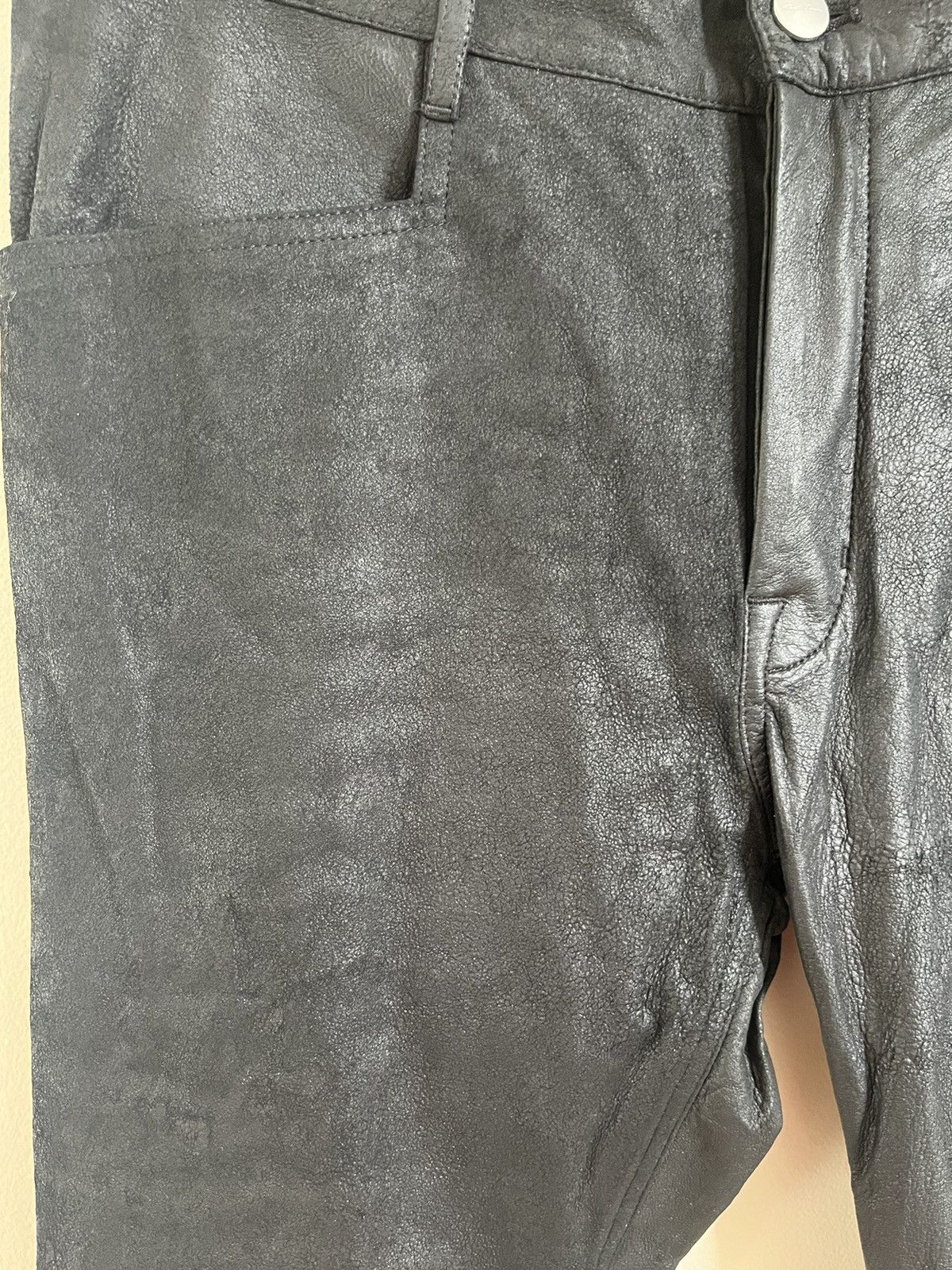 Rick Owens Phlegethon leather tyrones Size US 30 / EU 46 - 2 Thumbnail