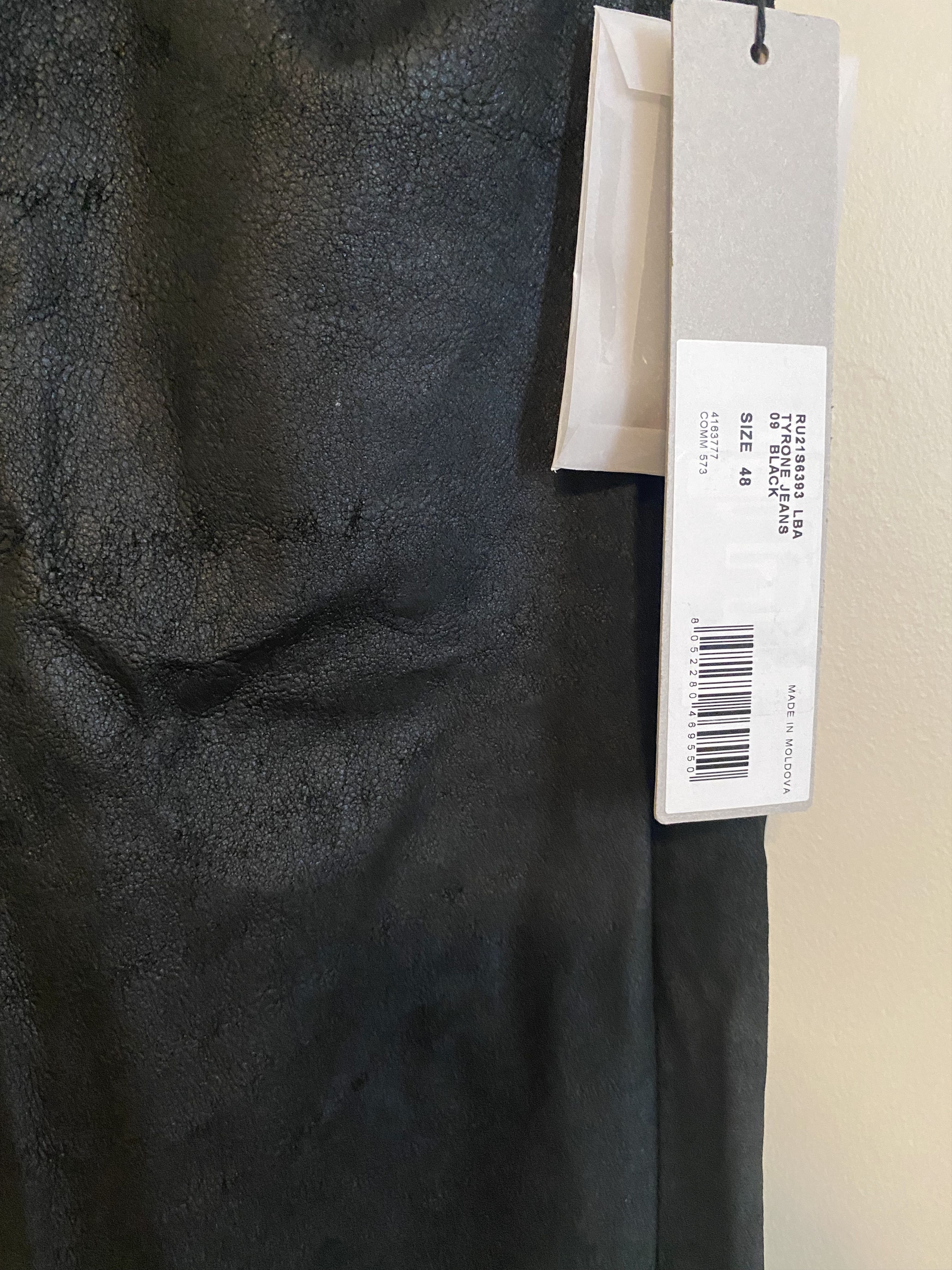 Rick Owens Phlegethon leather tyrones Size US 30 / EU 46 - 5 Thumbnail