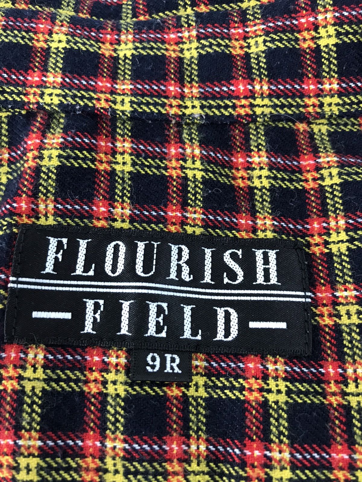 Flannel × Vintage Flourish Field Shirt Double Pocket Plaid Checked K191j Size US M / EU 48-50 / 2 - 6 Thumbnail