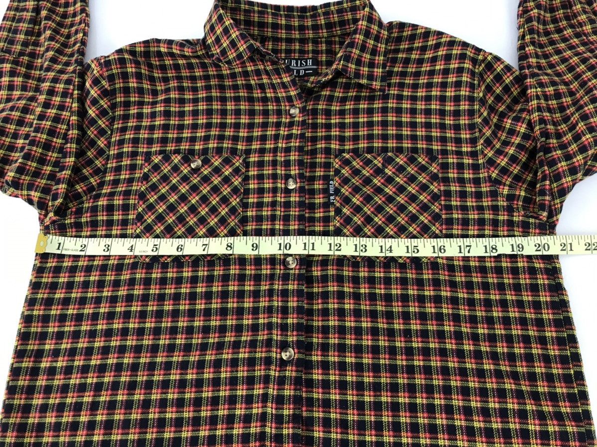 Flannel × Vintage Flourish Field Shirt Double Pocket Plaid Checked K191j Size US M / EU 48-50 / 2 - 9 Thumbnail