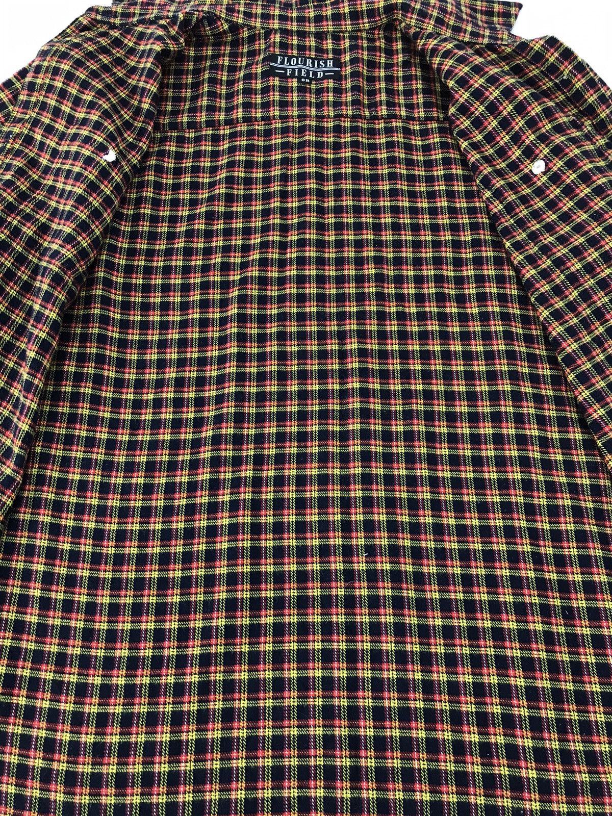 Flannel × Vintage Flourish Field Shirt Double Pocket Plaid Checked K191j Size US M / EU 48-50 / 2 - 4 Thumbnail