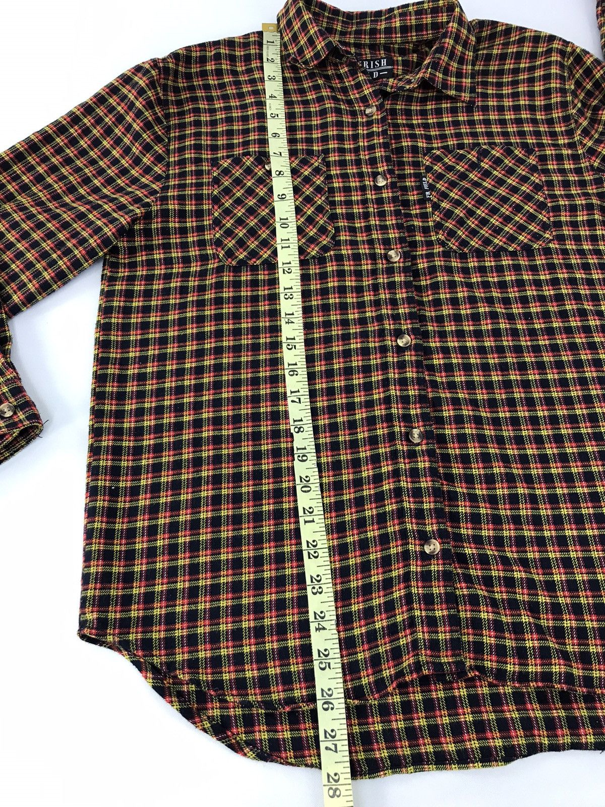 Flannel × Vintage Flourish Field Shirt Double Pocket Plaid Checked K191j Size US M / EU 48-50 / 2 - 10 Thumbnail