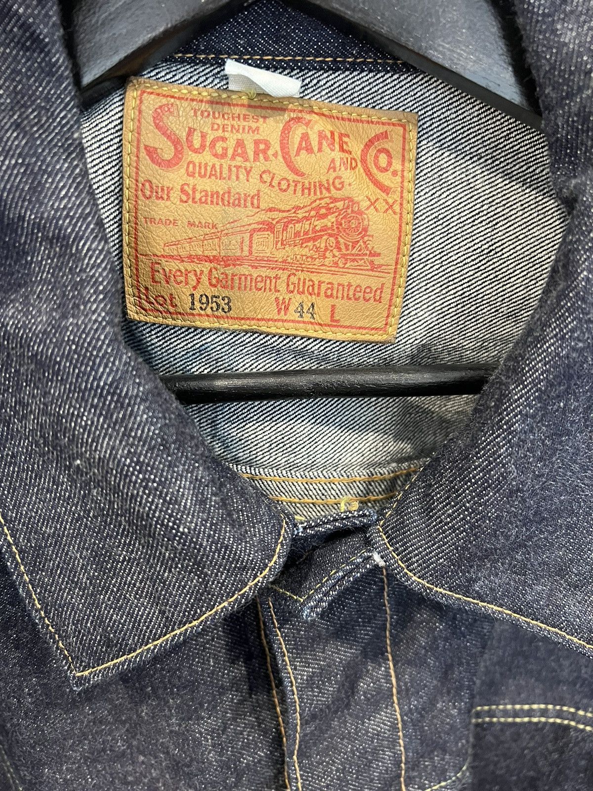 Sugar cane type II 1953 model denim jacket