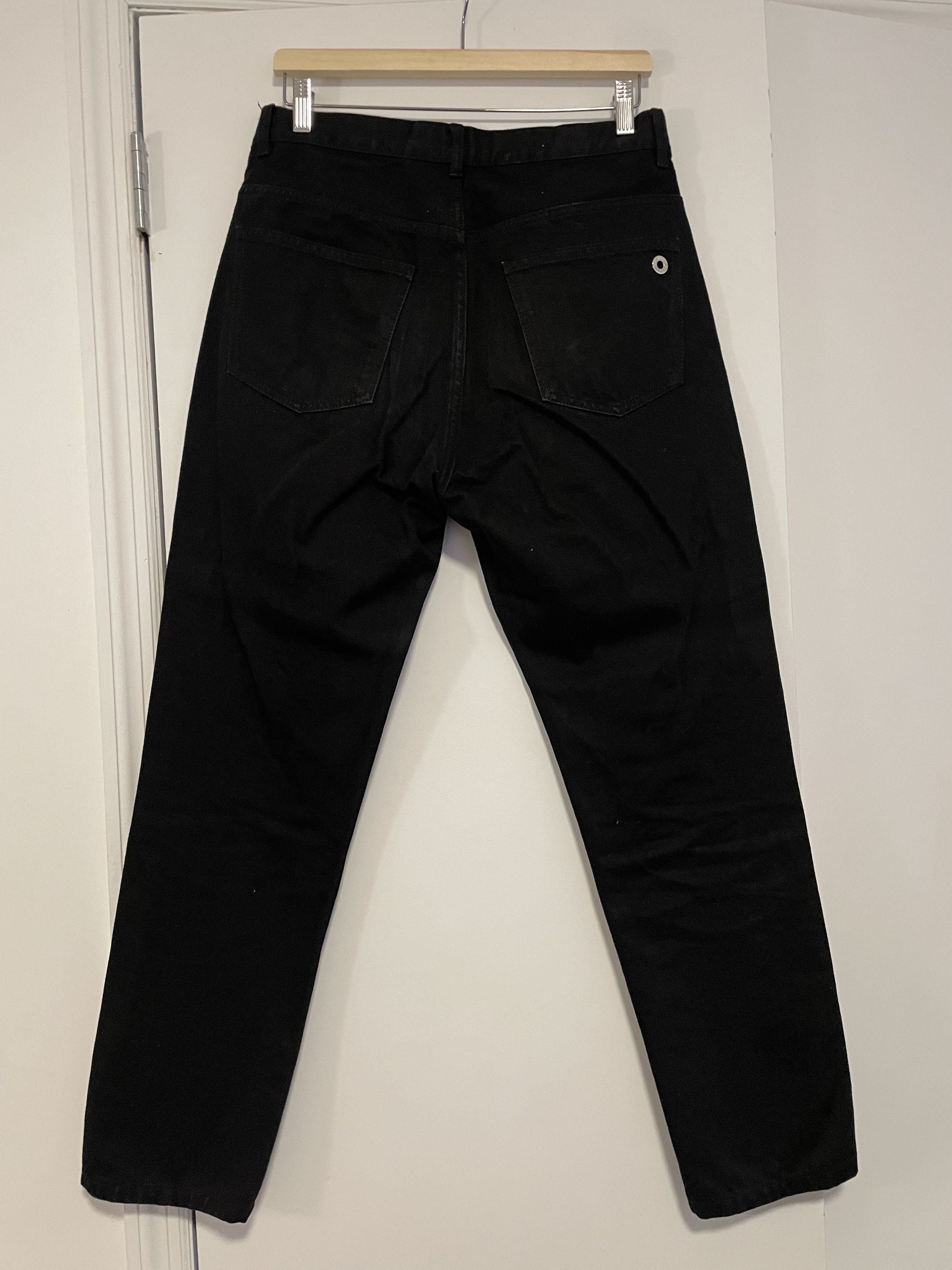 Etudes Black Space Denim Jeans Size US 32 / EU 48 - 5 Thumbnail