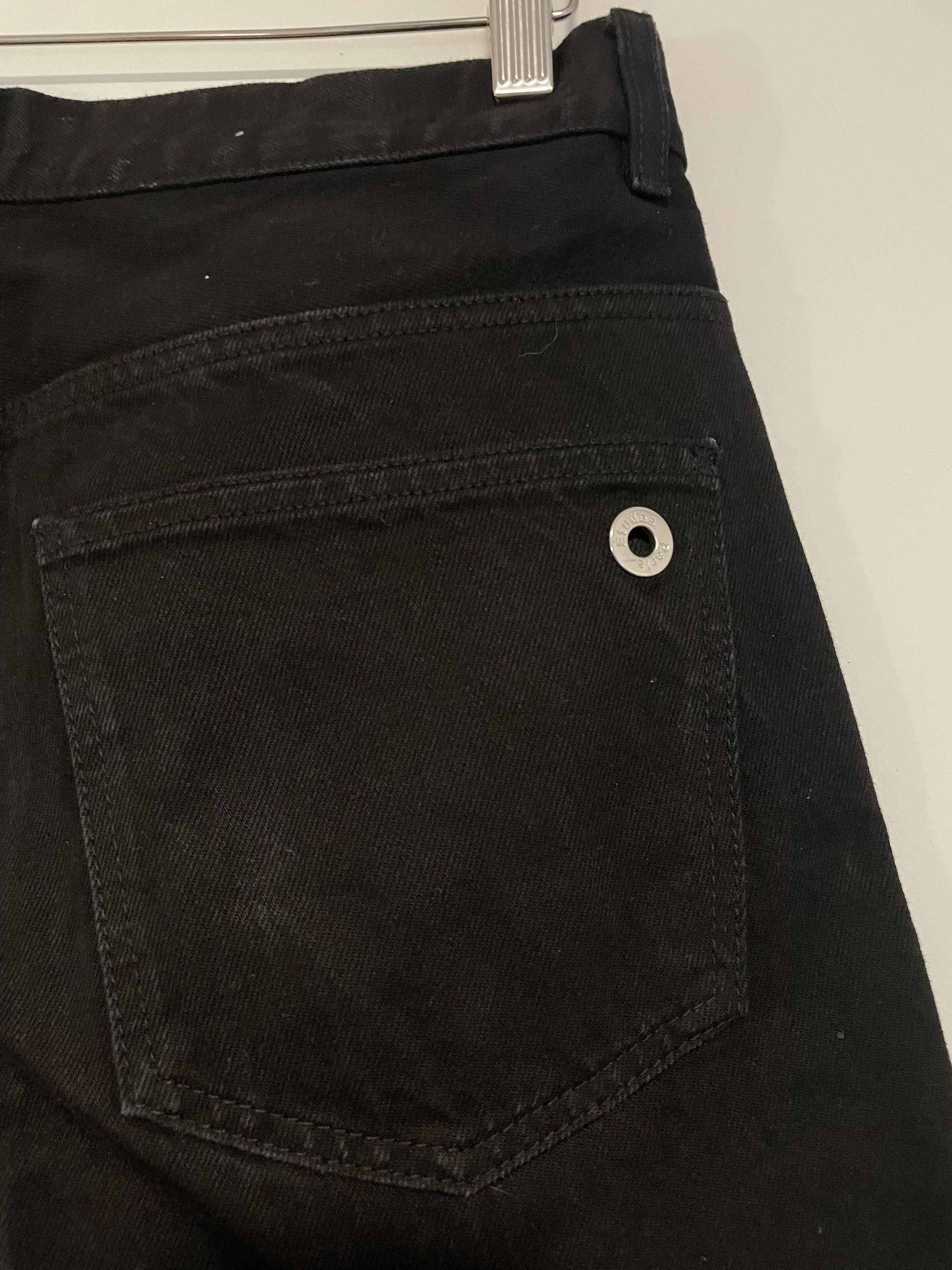 Etudes Black Space Denim Jeans Size US 32 / EU 48 - 6 Thumbnail