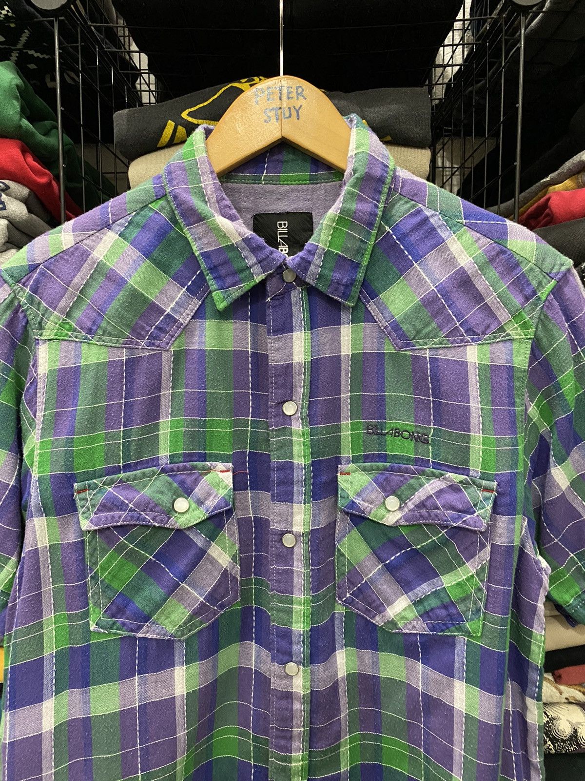 Billabong Billabong Stone button shirt nice design Size US L / EU 52-54 / 3 - 3 Thumbnail