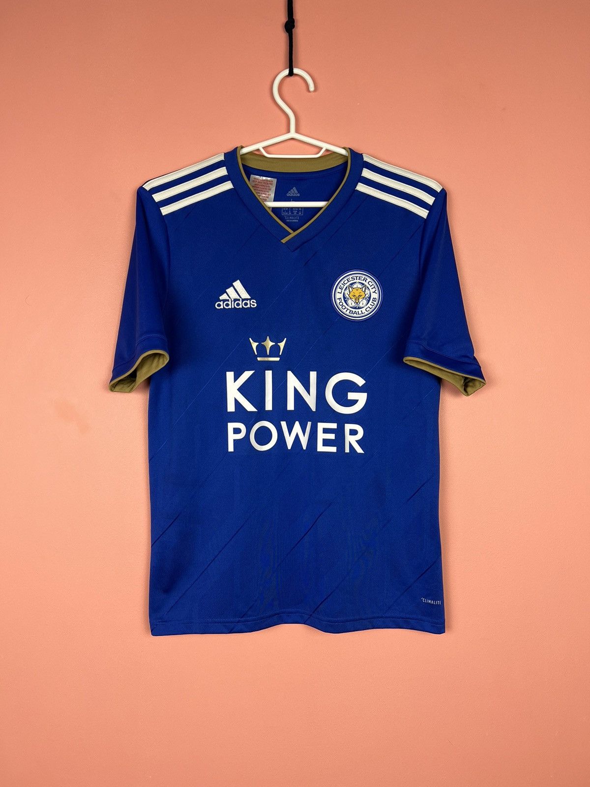 Adidas Leicester City kids jersey 13-14 y soccer football Size US L / EU 52-54 / 3 - 1 Thumbnail