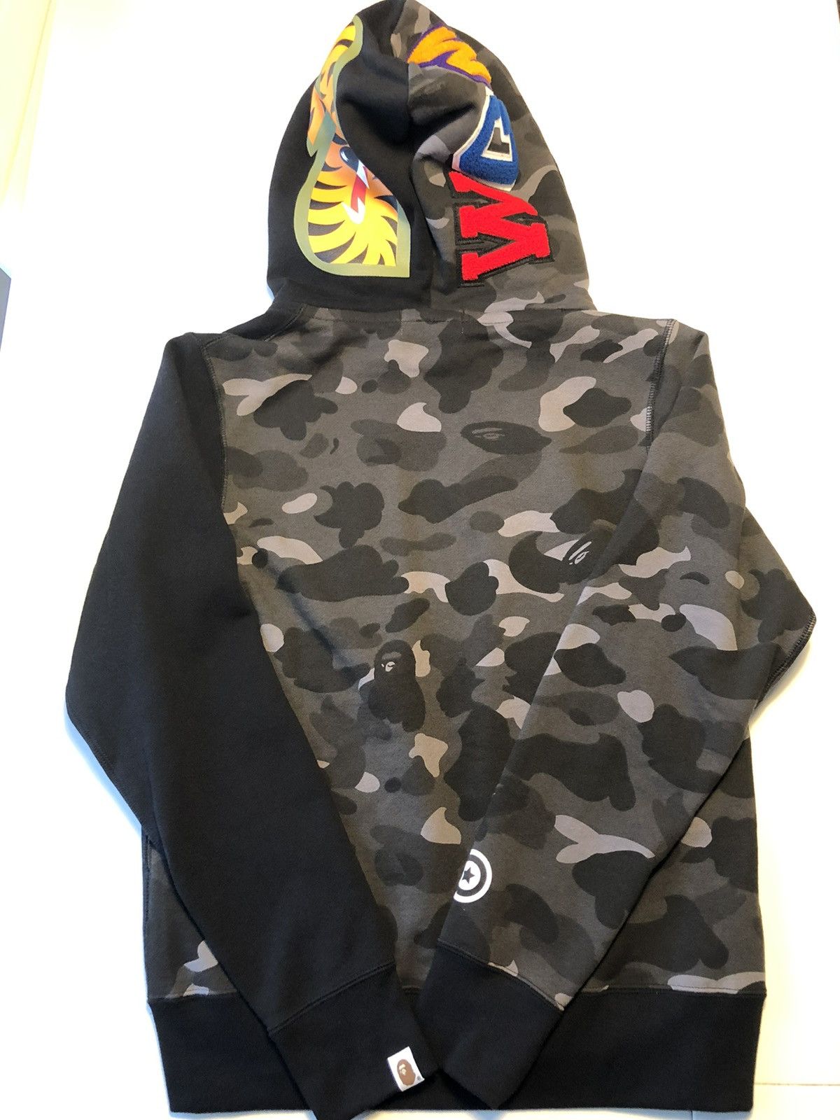 Bape Color Camo Tiger Shark Double Full Zip Hoodie Size US S / EU 44-46 / 1 - 4 Thumbnail