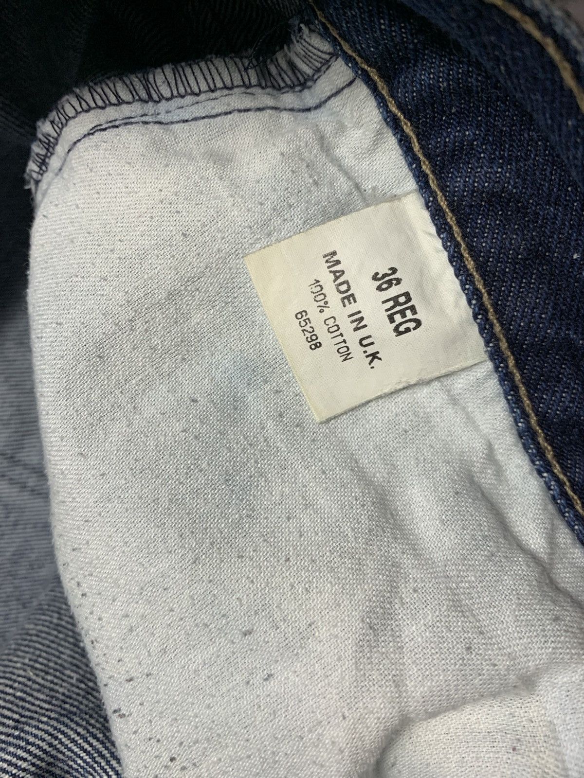 Vintage × Yves Saint Laurent Vintage Yves Saint Laurent denim cotton rare size 36 Size US 36 / EU 52 - 5 Thumbnail