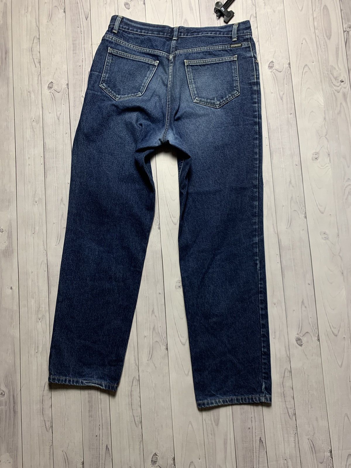 Vintage × Yves Saint Laurent Vintage Yves Saint Laurent denim cotton rare size 36 Size US 36 / EU 52 - 6 Thumbnail