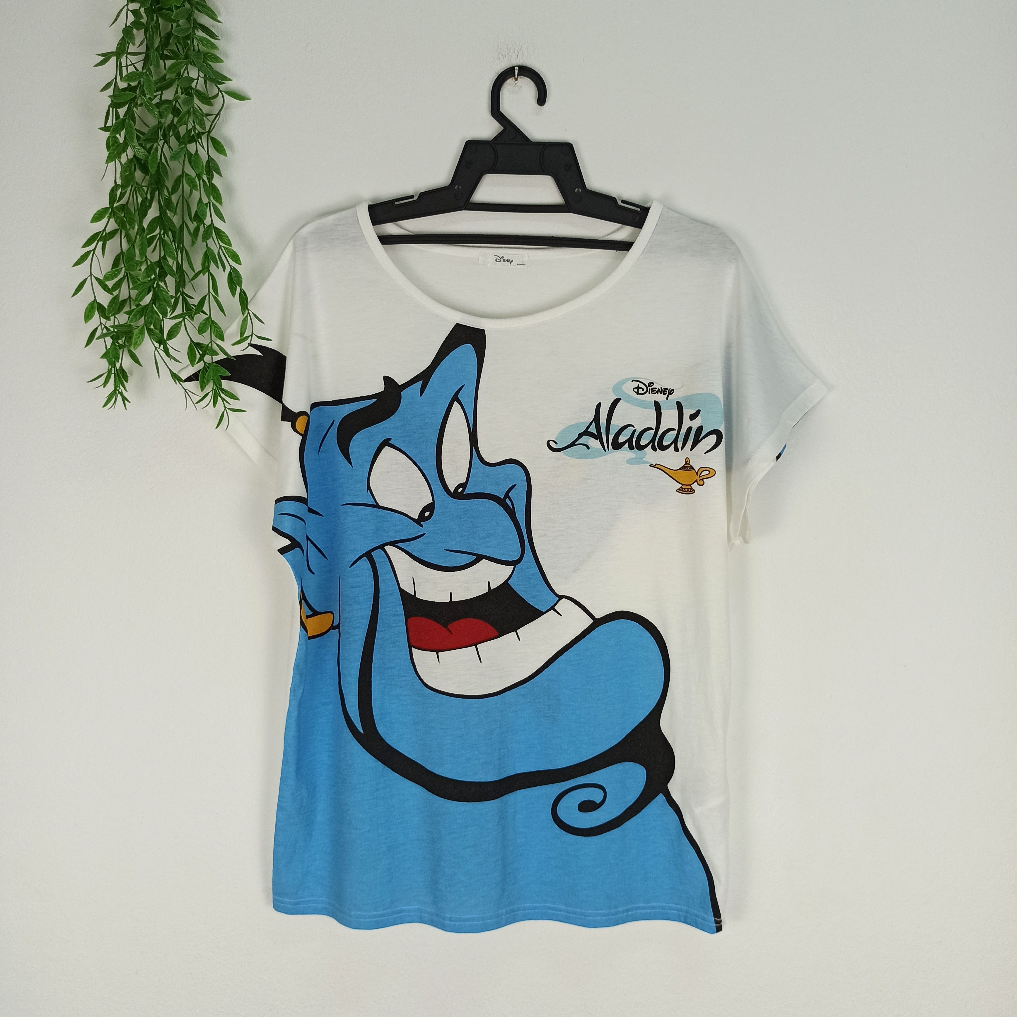 image of Cartoon Network x Disney Steals Disney Aladdin Full Printed For Women in White