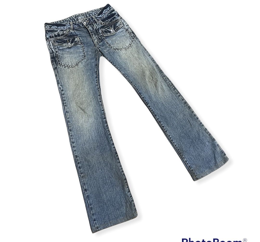 Katharine Hamnett London Katherine Hamnett Front Pocket Bush Distressed Jeans Size US 32 / EU 48 - 5 Thumbnail