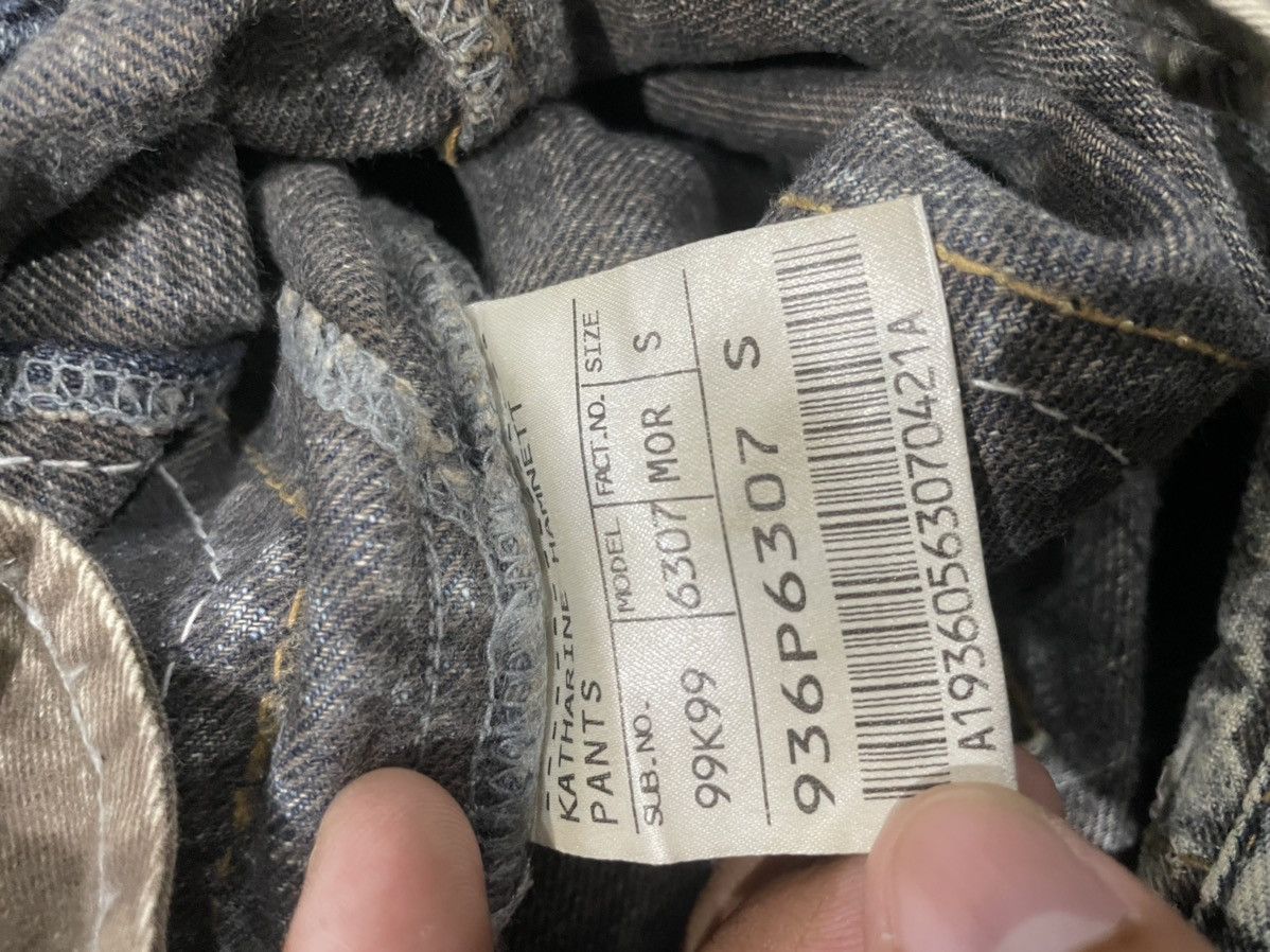 Katharine Hamnett London Katherine Hamnett Front Pocket Bush Distressed Jeans Size US 32 / EU 48 - 16 Thumbnail