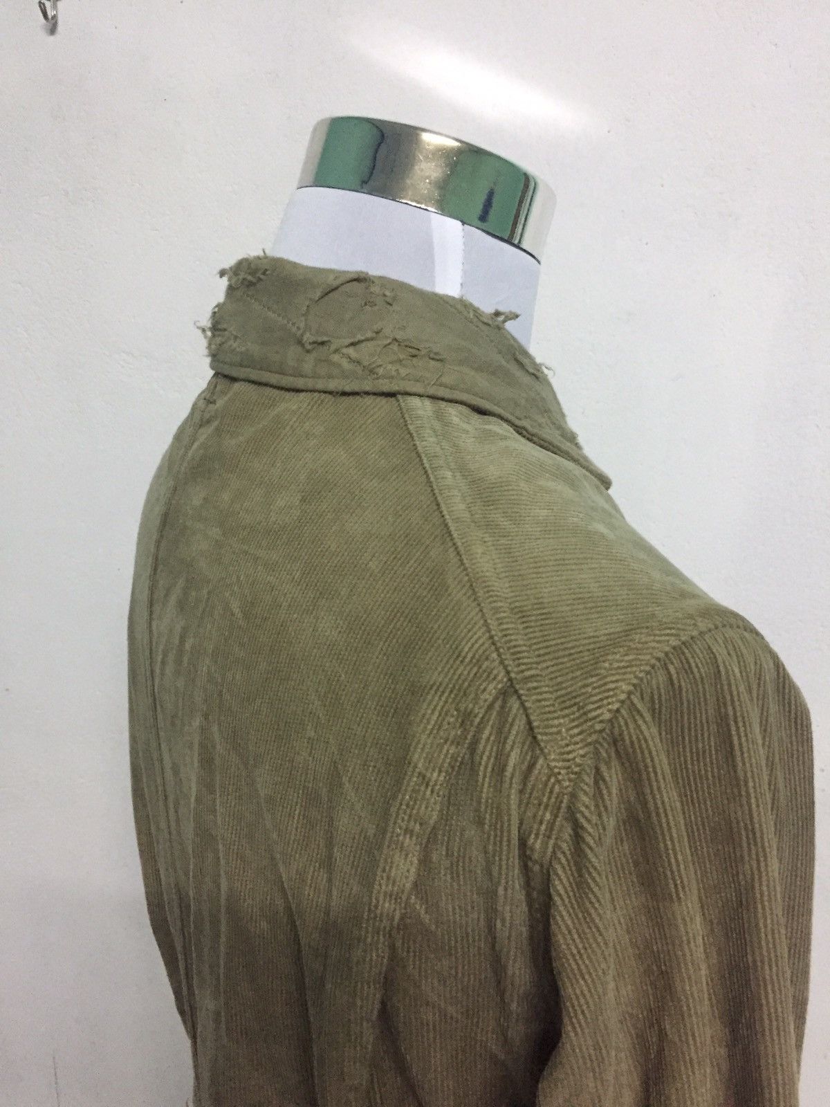 Kapital RAREST Kapital Corduroy Distress Long Jacket Military Style Size US M / EU 48-50 / 2 - 9 Thumbnail