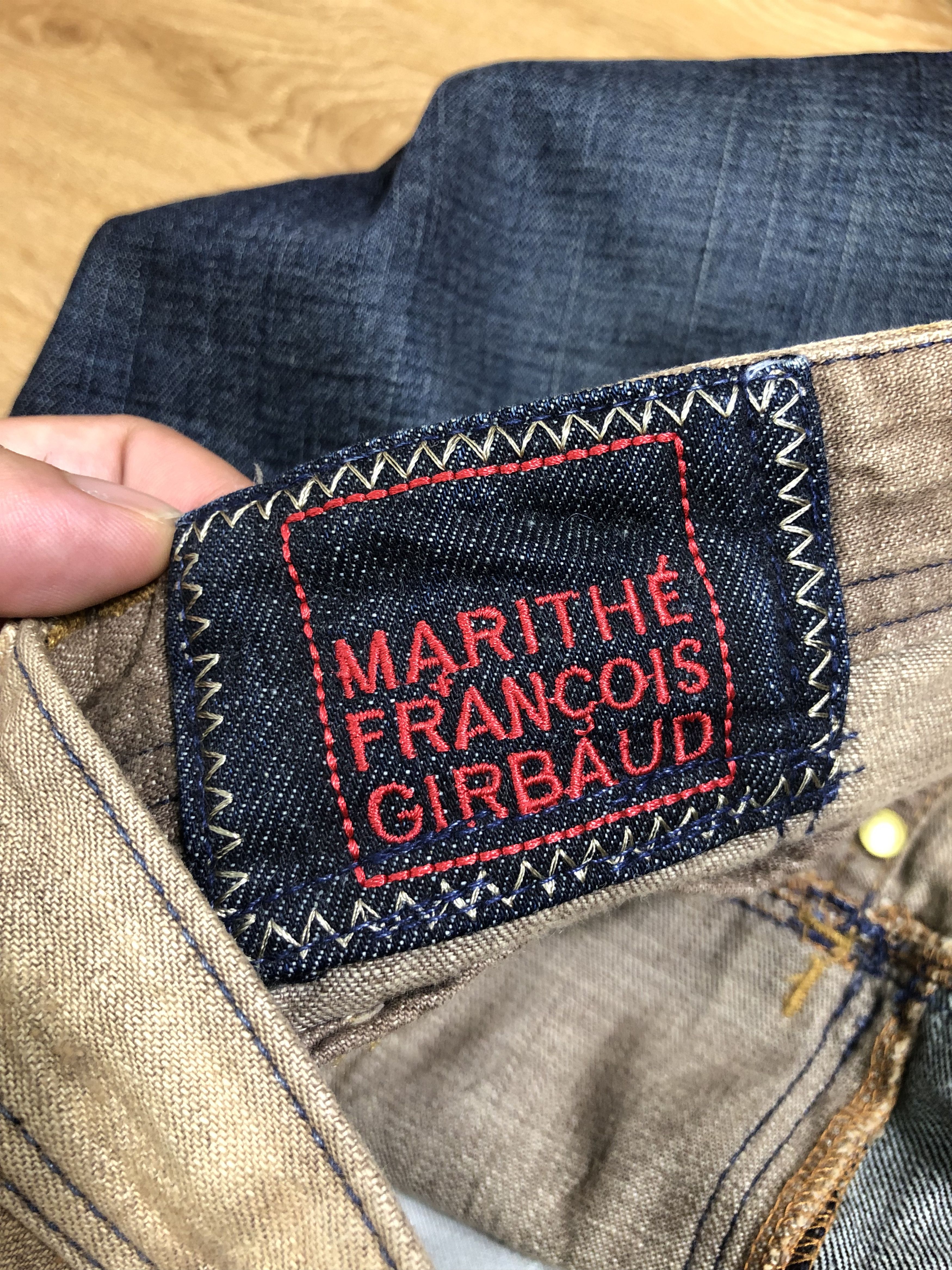 Marithe + Francois Girbaud RARE🔥VINTAGE 90’S SPIKES STUD DISTRESSED STYLE JEAN 31/44 Size US 31 - 20 Thumbnail