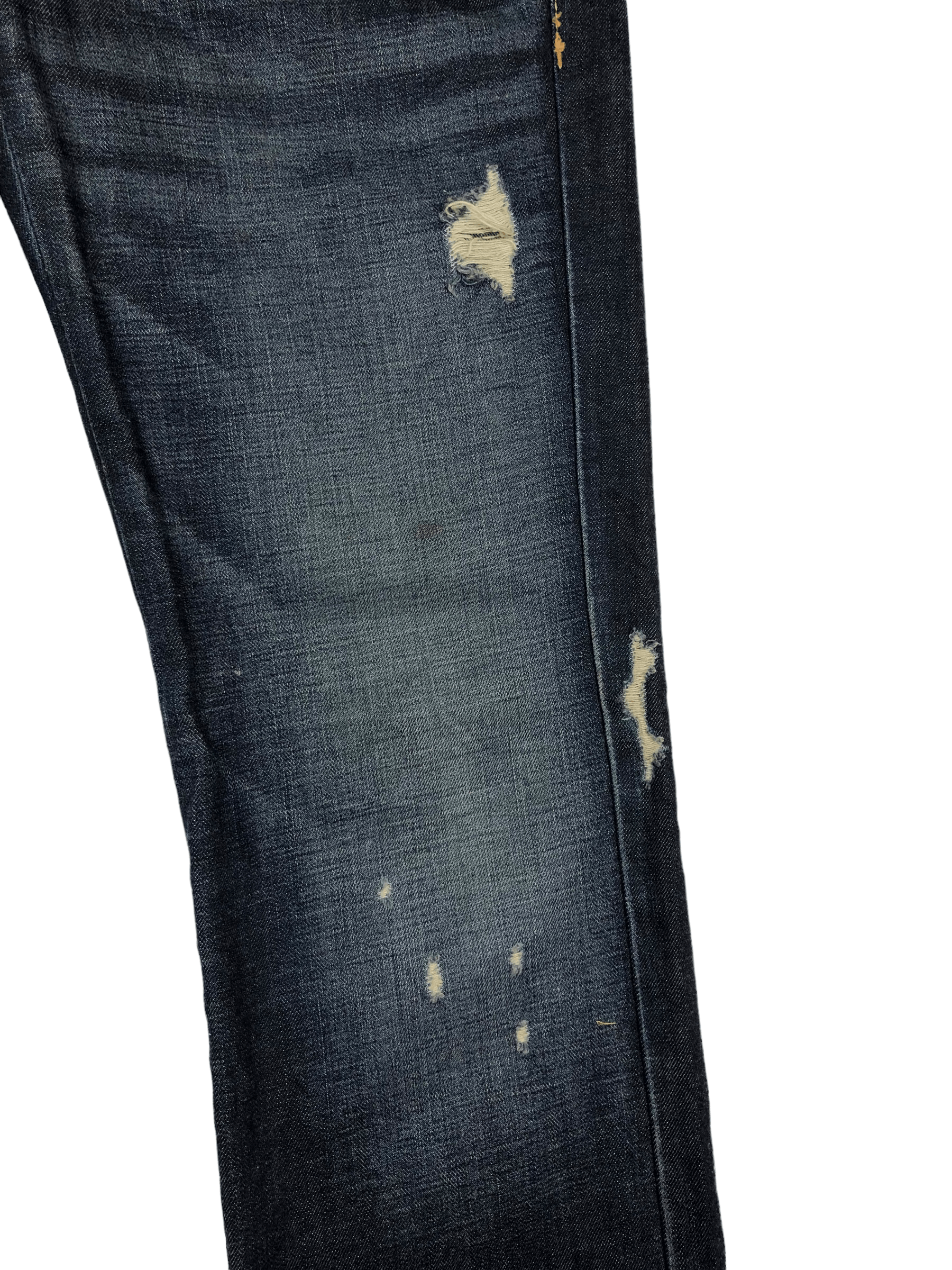 Marithe + Francois Girbaud RARE🔥VINTAGE 90’S SPIKES STUD DISTRESSED STYLE JEAN 31/44 Size US 31 - 5 Thumbnail