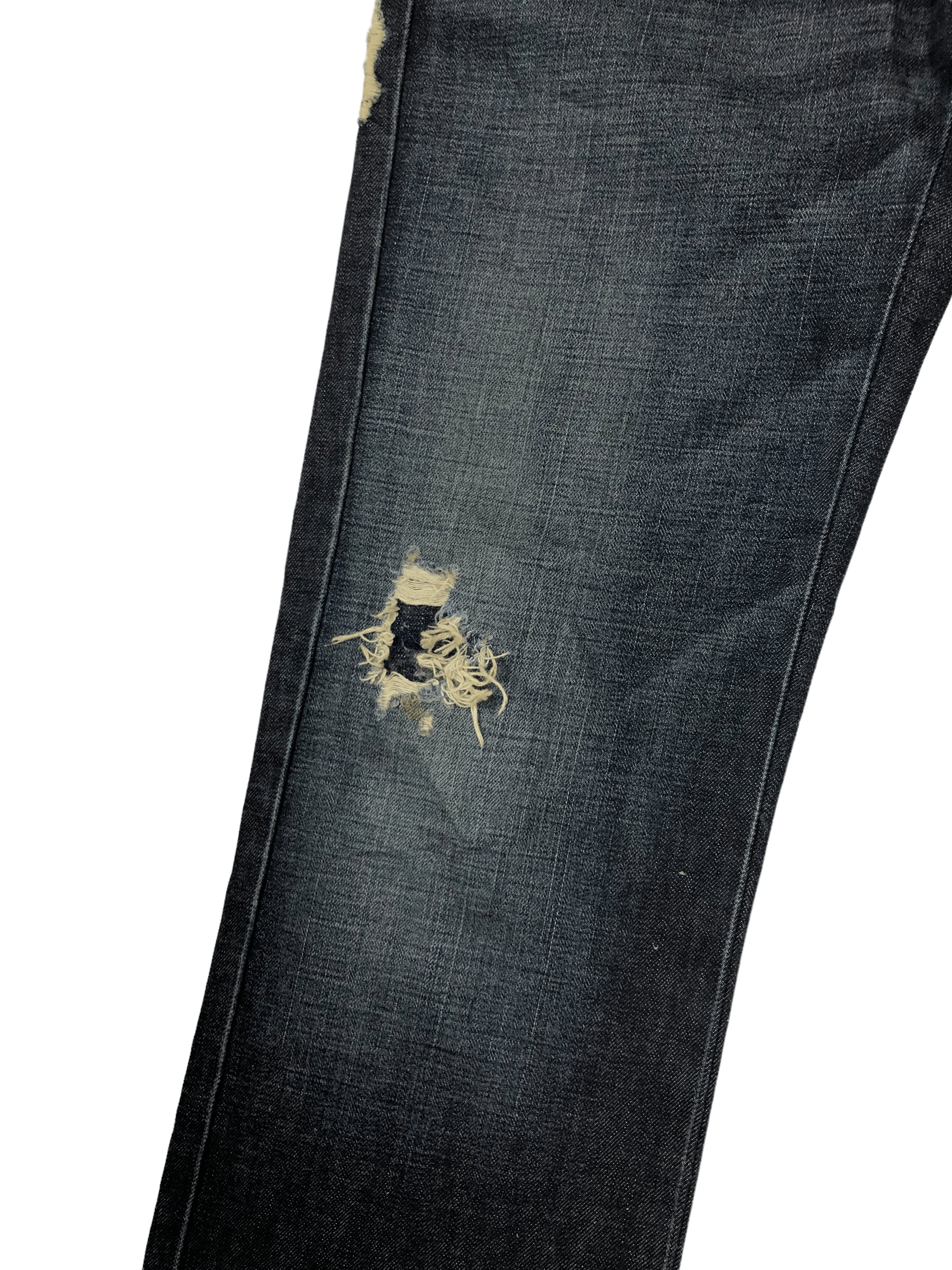 Marithe + Francois Girbaud RARE🔥VINTAGE 90’S SPIKES STUD DISTRESSED STYLE JEAN 31/44 Size US 31 - 6 Thumbnail