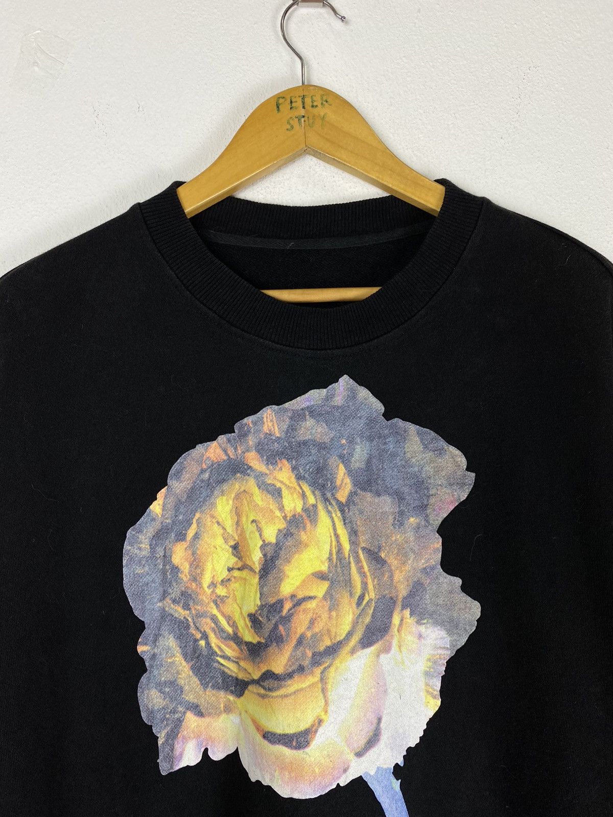 Japanese Brand Rose Design Sweatshirt by SASA Size US S / EU 44-46 / 1 - 3 Thumbnail