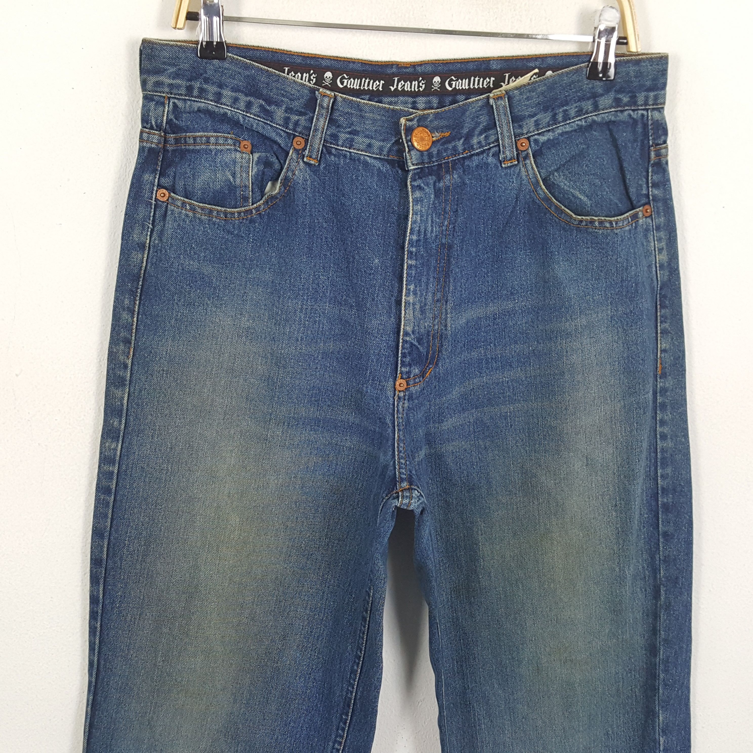 Jean Paul Gaultier Vintage GAULTIER JEANS Japanese Designer Jeans Size US 32 / EU 48 - 2 Thumbnail