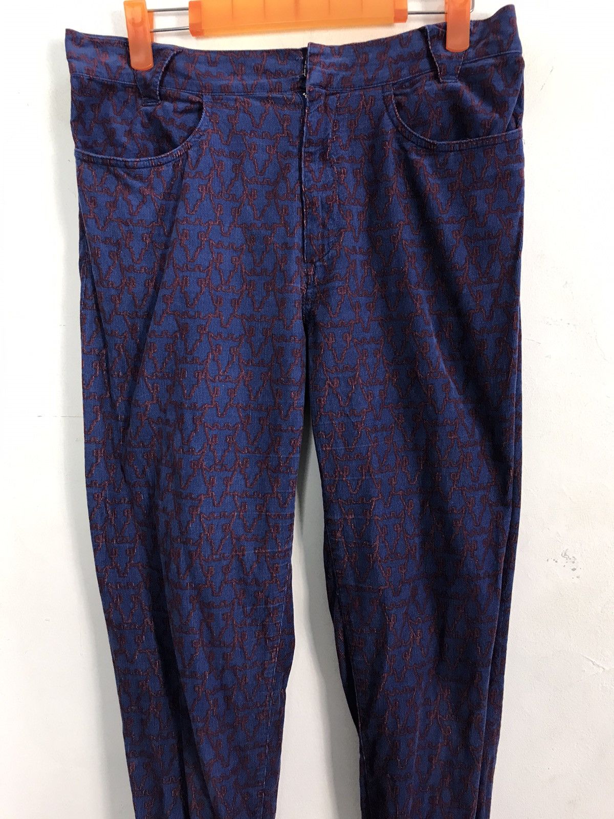 Issey Miyake × Japanese Brand × Tsumori Chisato Tsumori Chisato Corduroy Over Printed Pant Jogger K187j Size 30" / US 8 / IT 44 - 3 Thumbnail