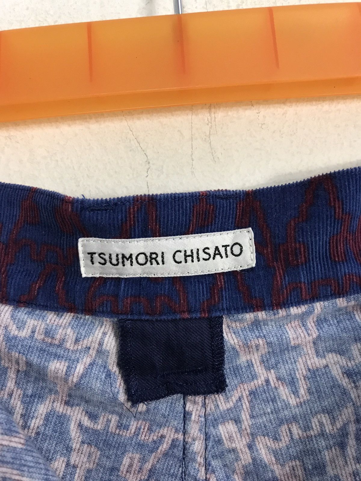 Issey Miyake × Japanese Brand × Tsumori Chisato Tsumori Chisato Corduroy Over Printed Pant Jogger K187j Size 30" / US 8 / IT 44 - 6 Thumbnail