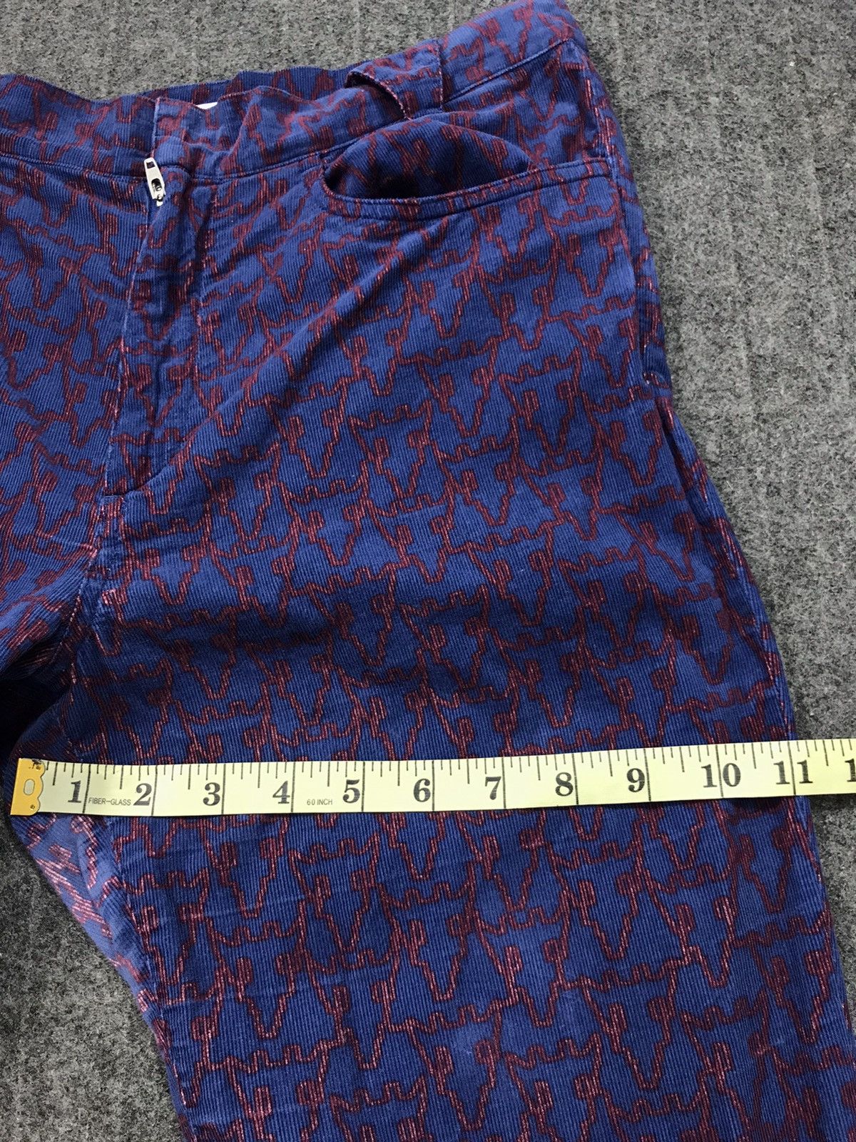 Issey Miyake × Japanese Brand × Tsumori Chisato Tsumori Chisato Corduroy Over Printed Pant Jogger K187j Size 30" / US 8 / IT 44 - 13 Thumbnail