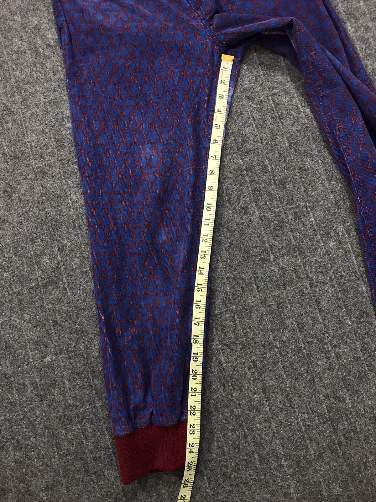 Issey Miyake × Japanese Brand × Tsumori Chisato Tsumori Chisato Corduroy Over Printed Pant Jogger K187j Size 30" / US 8 / IT 44 - 11 Thumbnail