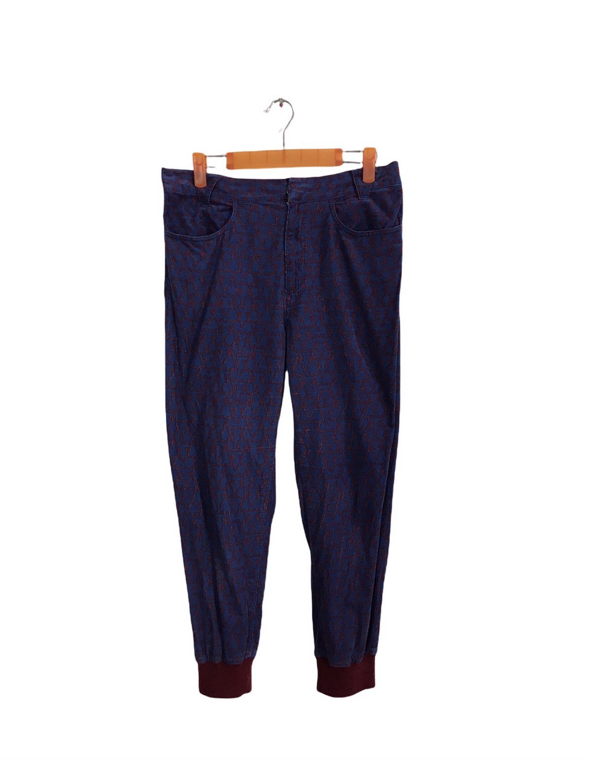 Issey Miyake × Japanese Brand × Tsumori Chisato Tsumori Chisato Corduroy Over Printed Pant Jogger K187j Size 30" / US 8 / IT 44 - 1 Thumbnail